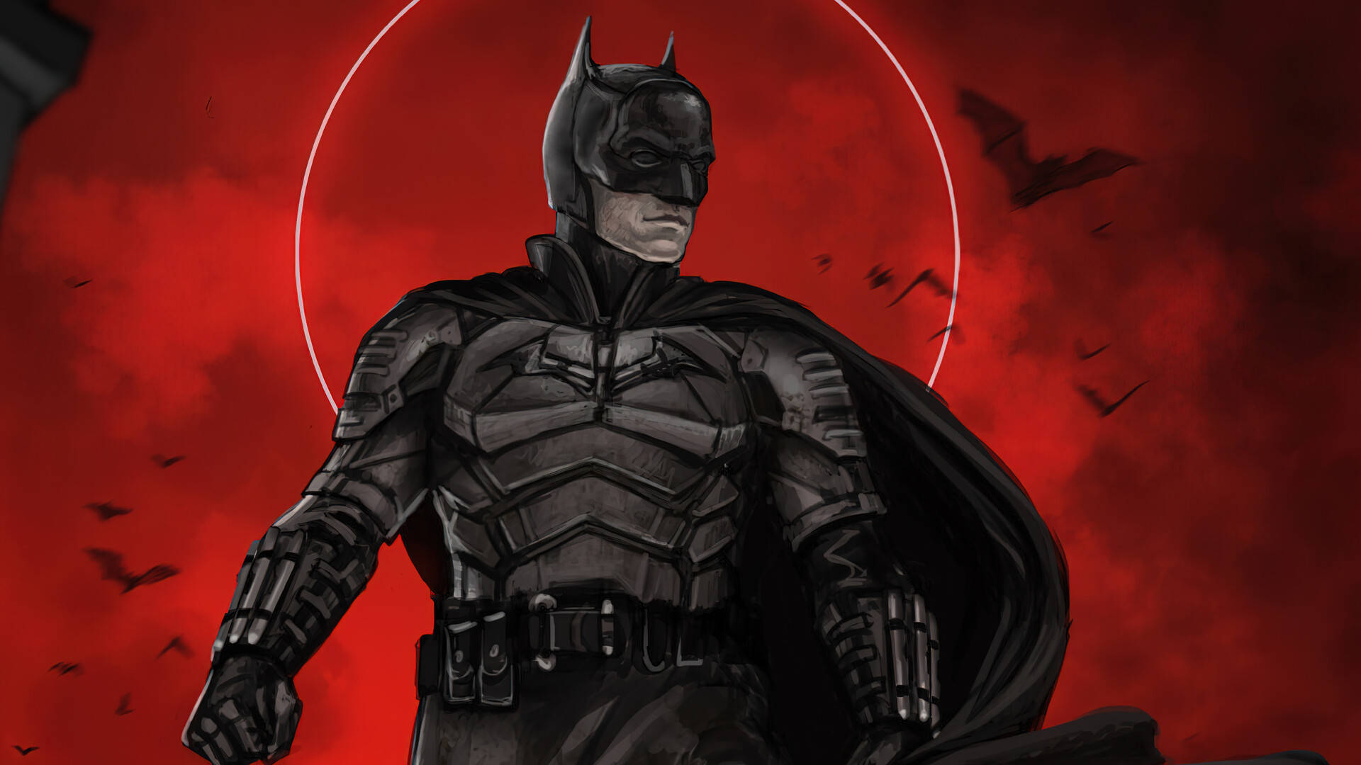 The Batman Artwork Wallpaper