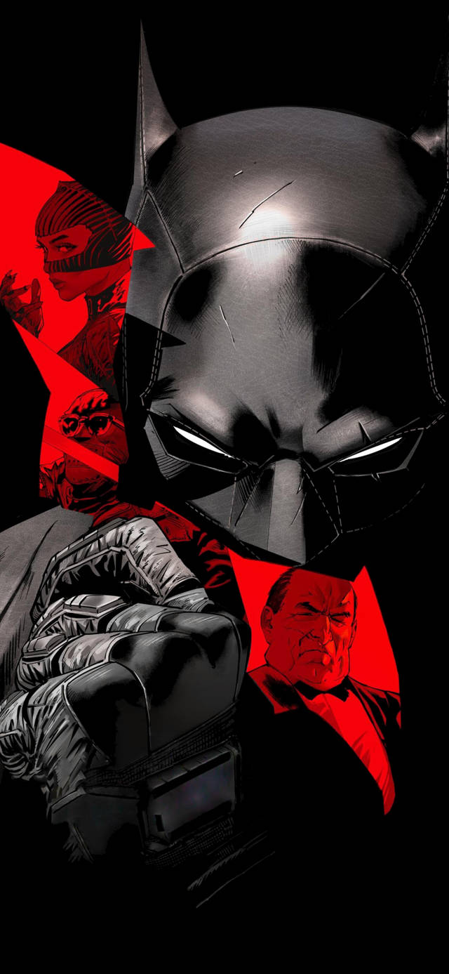 The Batman Iphone Characters Wallpaper