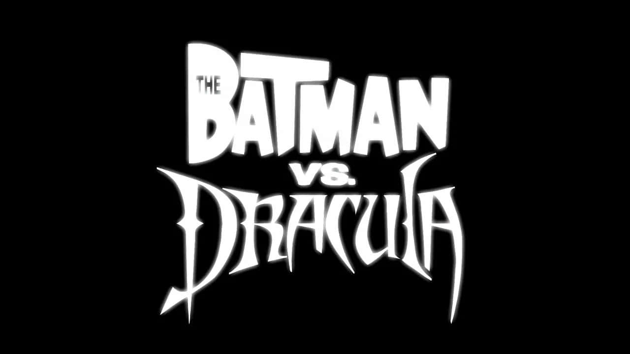 The Batman Vs Dracula Epic Showdown Wallpaper