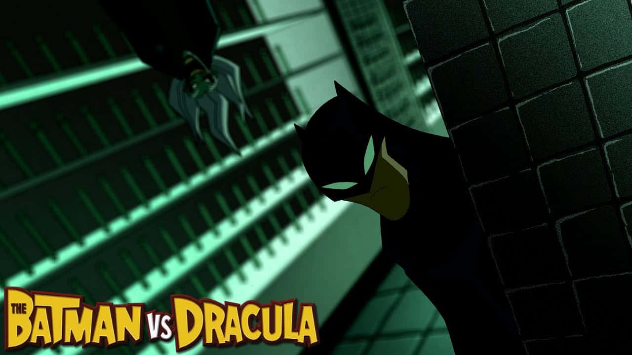 Epic Showdown: The Batman Vs Dracula Wallpaper