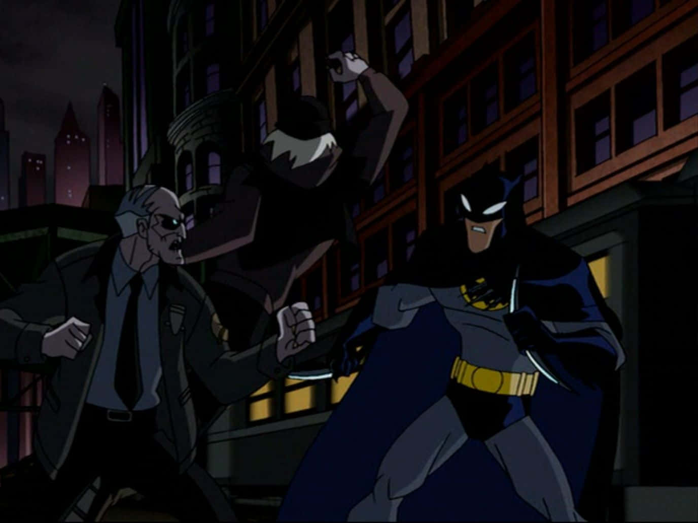 Laépica Batalla: Batman Y Drácula Se Enfrentan Fondo de pantalla
