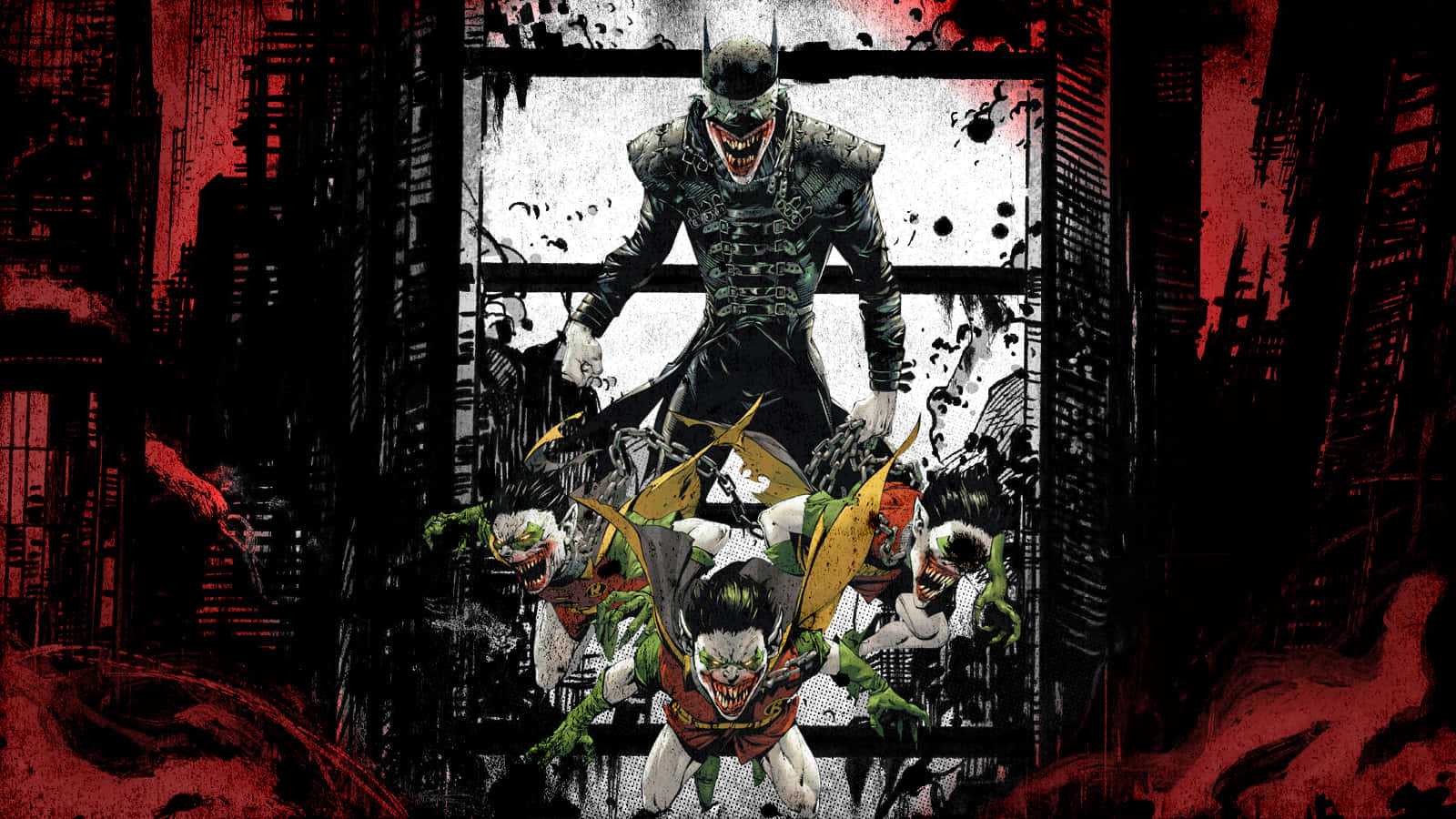 The Batman Who Laughs is the most feared Batman of all! Wallpaper