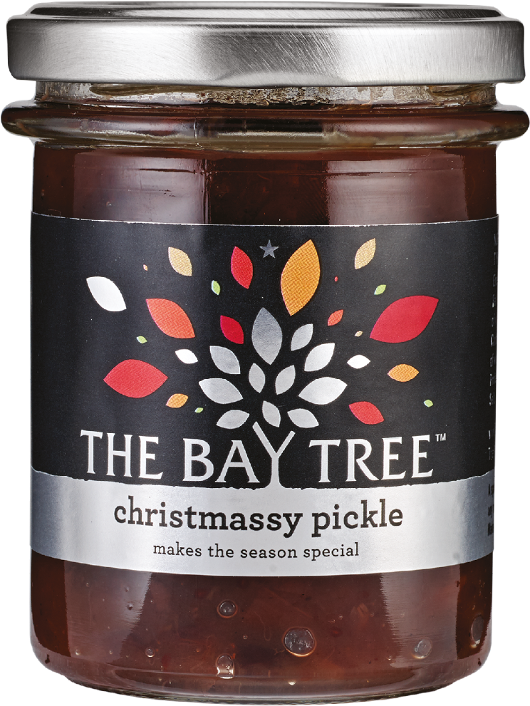 The Bay Tree Christmas Pickle Jar PNG
