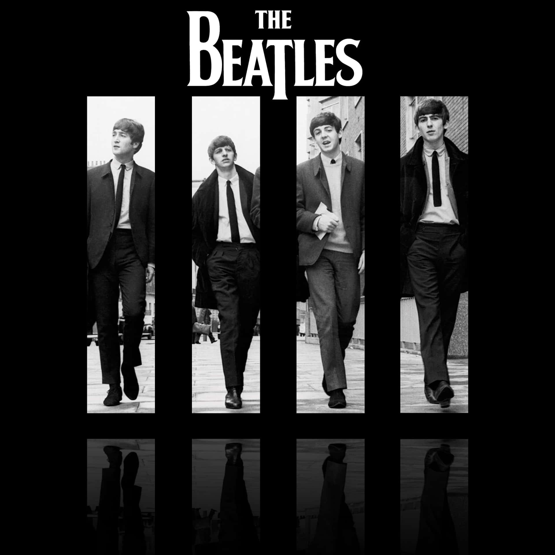 Iconic Beatles Group Photo