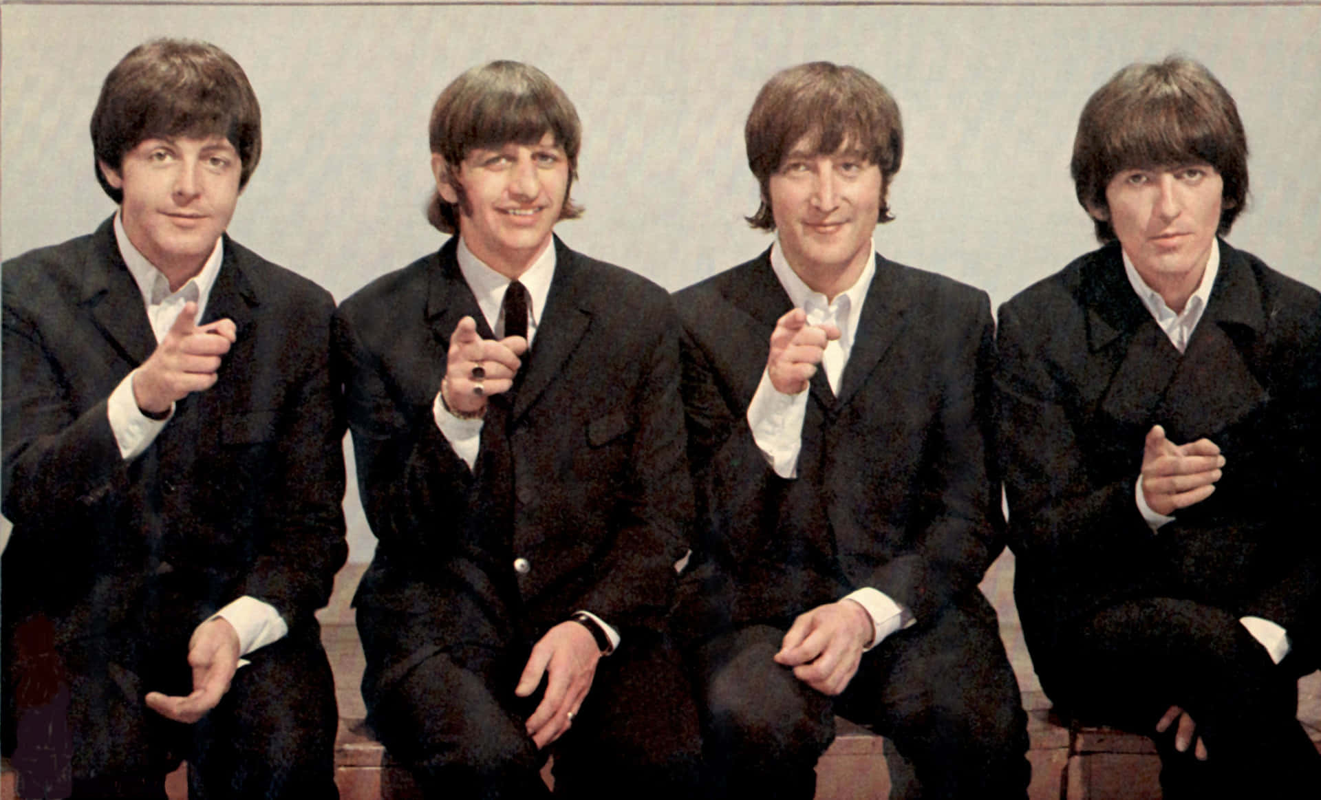 The Beatles Jamming at Abbey Road Studios