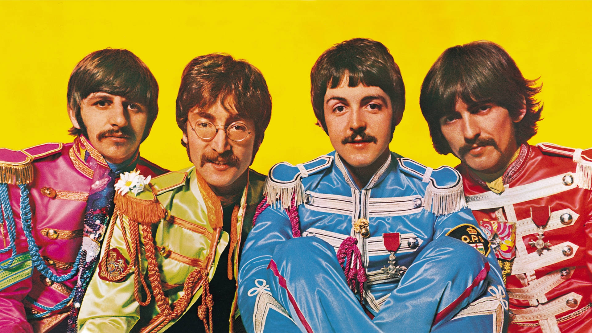 The Beatles Marching Band Wallpaper