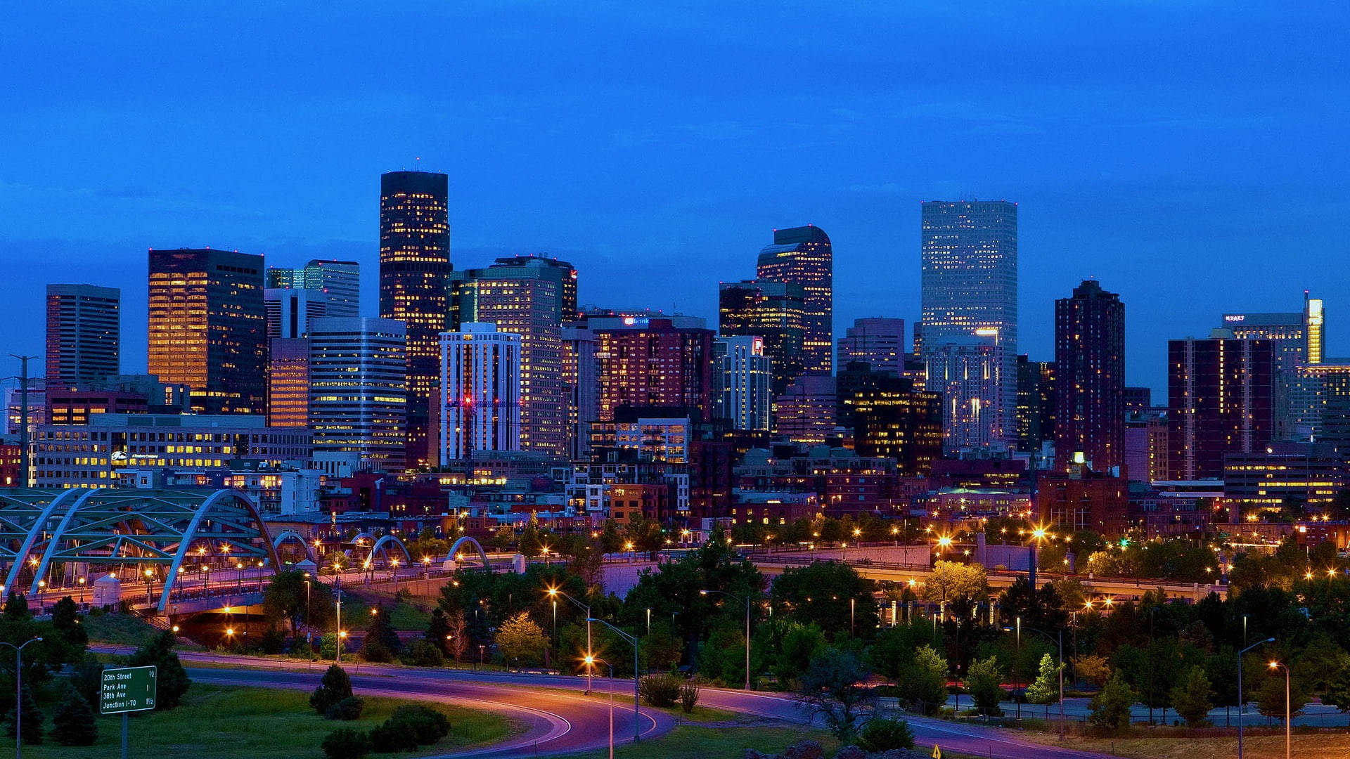 The Beautiful City Of Denver Wallpaper