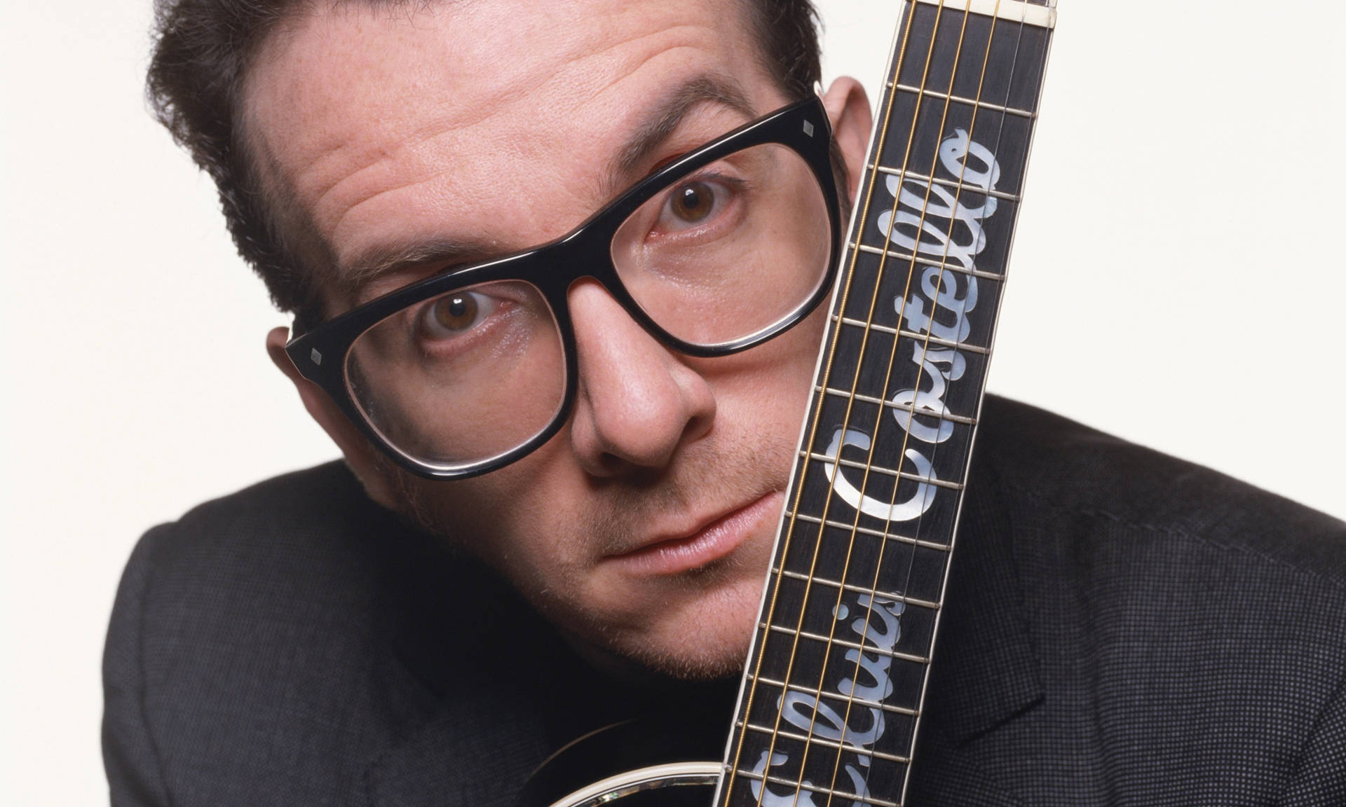 Derbeliebte Unterhaltungskünstler Elvis Costello Wallpaper