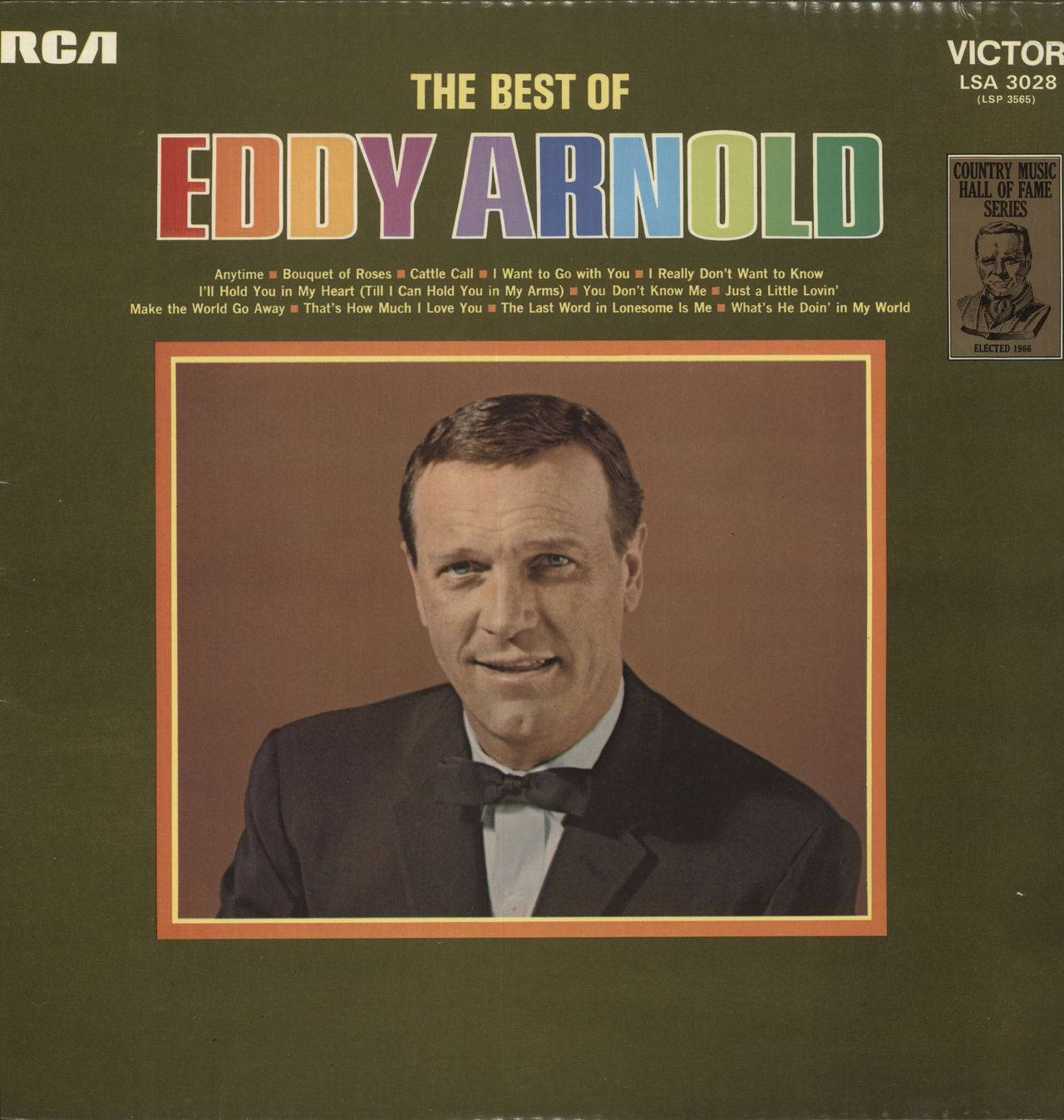 The Best Of Eddy Arnold Vinyl Cover Wallpaper