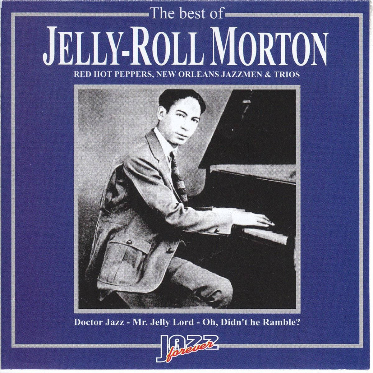 Pianistadi Jazz Leggendario Jelly Roll Morton Sfondo