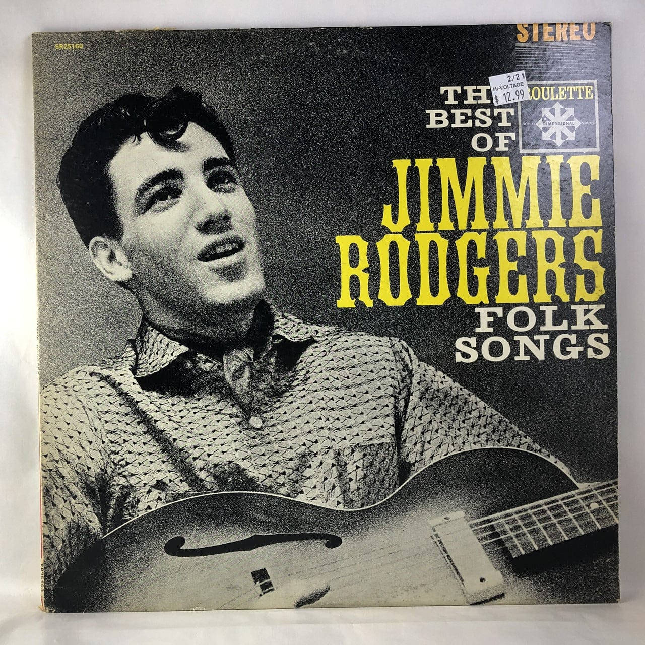 Dasbeste Von Jimmie Rodgers Album Cover Wallpaper