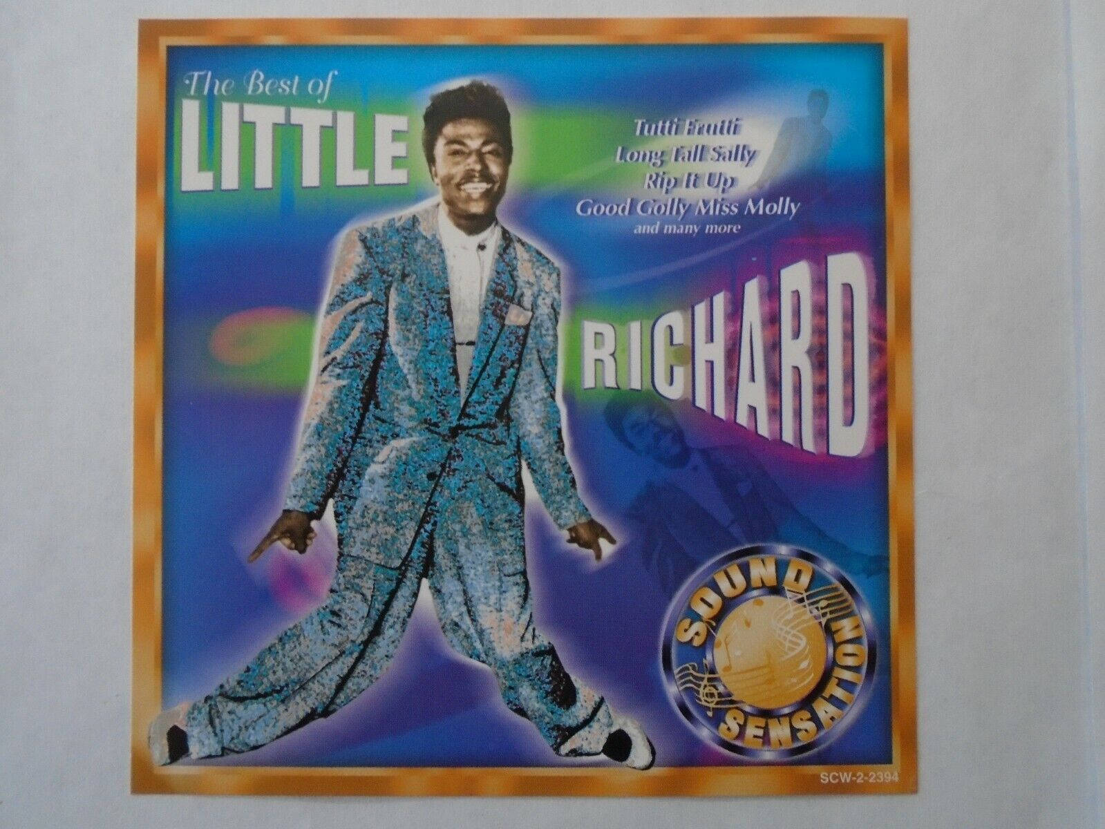 Laportada Del Cd Lo Mejor De Little Richard Fondo de pantalla