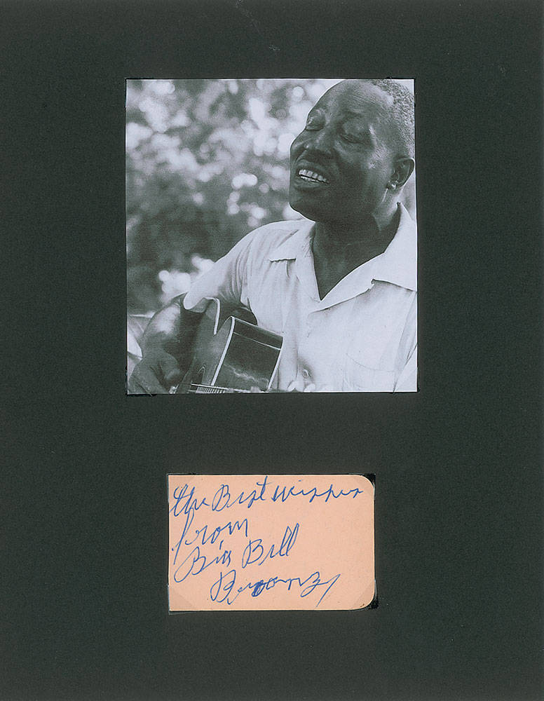 The Best Wishes From Big Bill Broonzy Wallpaper