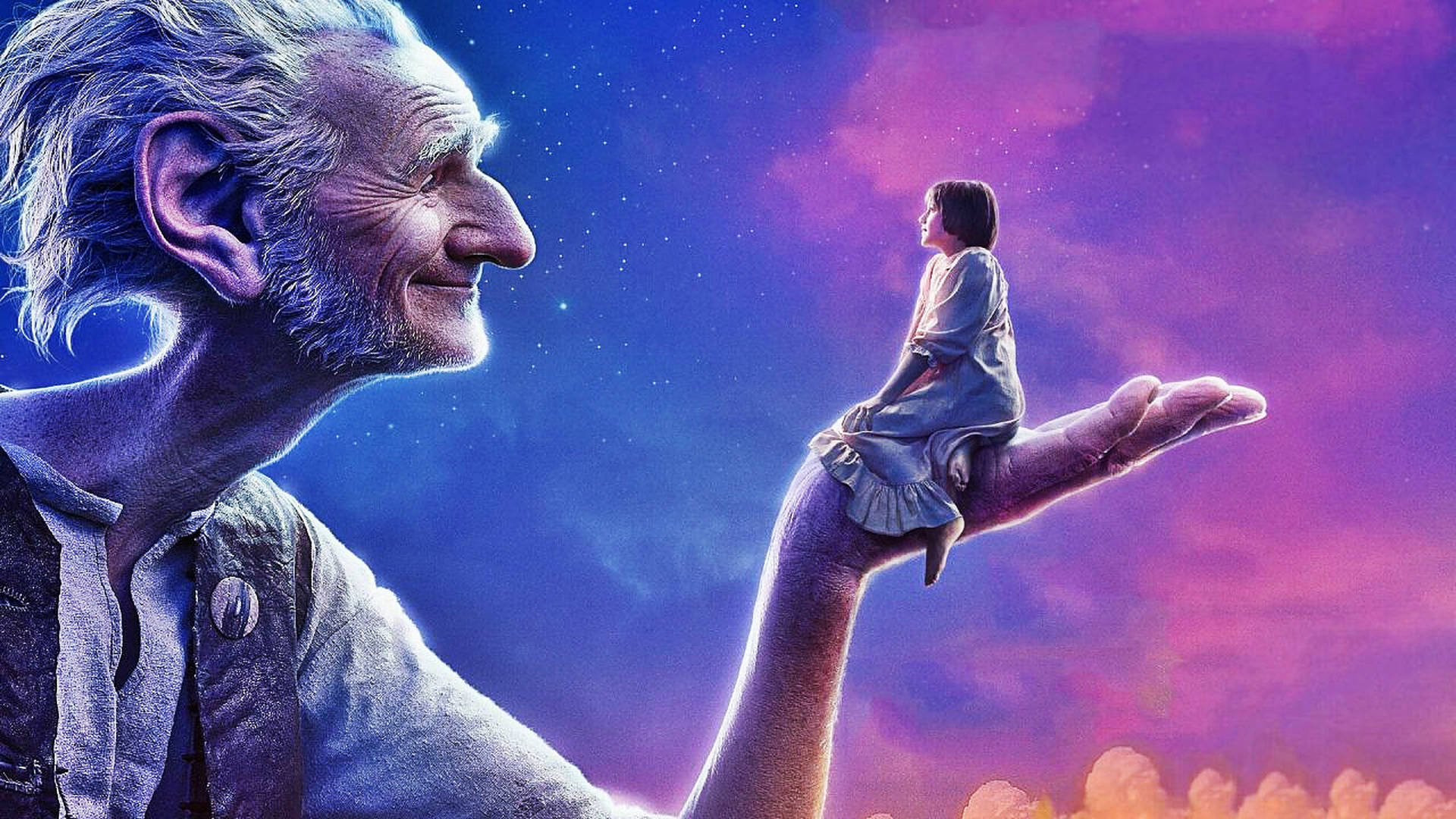 "The BFG Staring at the Gradient Sky" Wallpaper