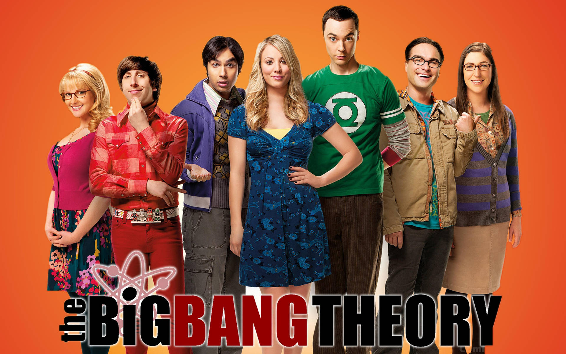 Dasbig Bang Theory Charakterfoto Wallpaper