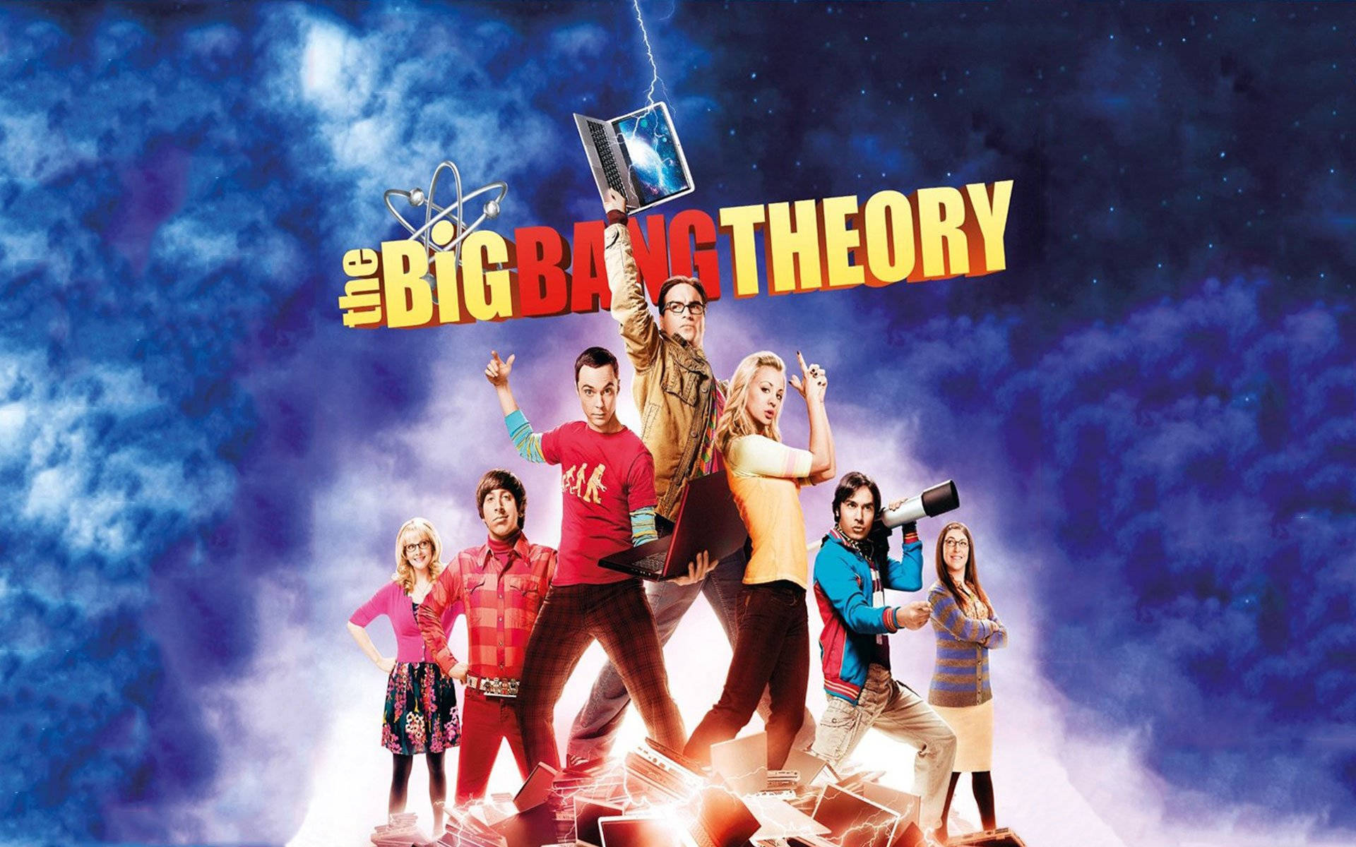 The Big Bang Theory Show Poster Wallpaper