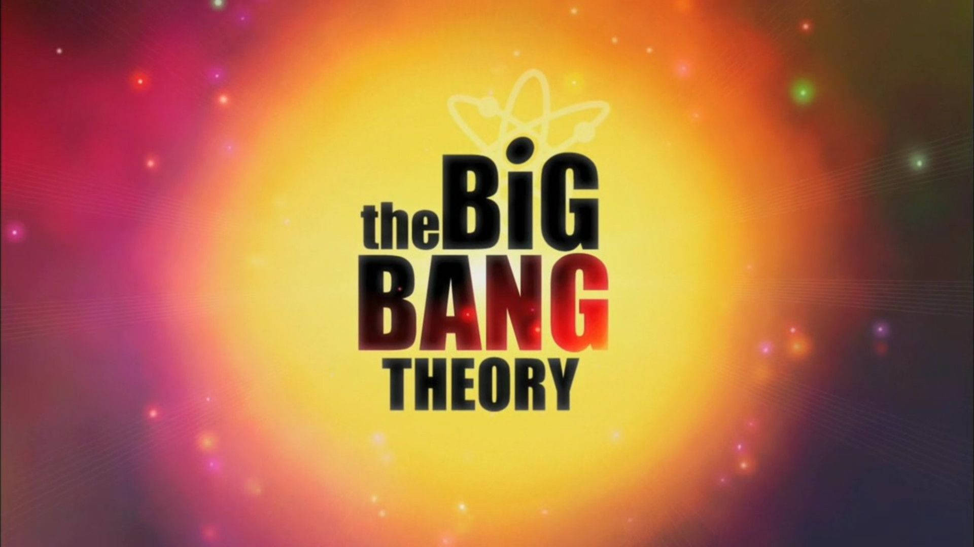 The Big Bang Theory Stylized Poster Wallpaper