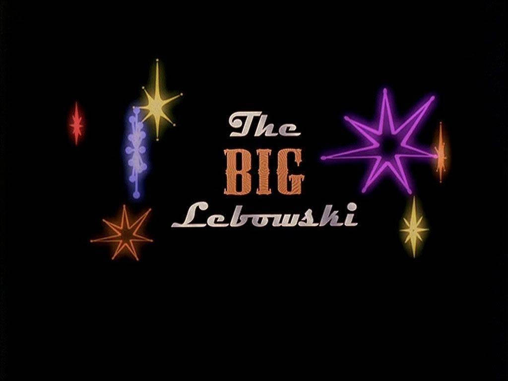 L'artetipografica Di The Big Lebowski, Film Del 1998. Sfondo