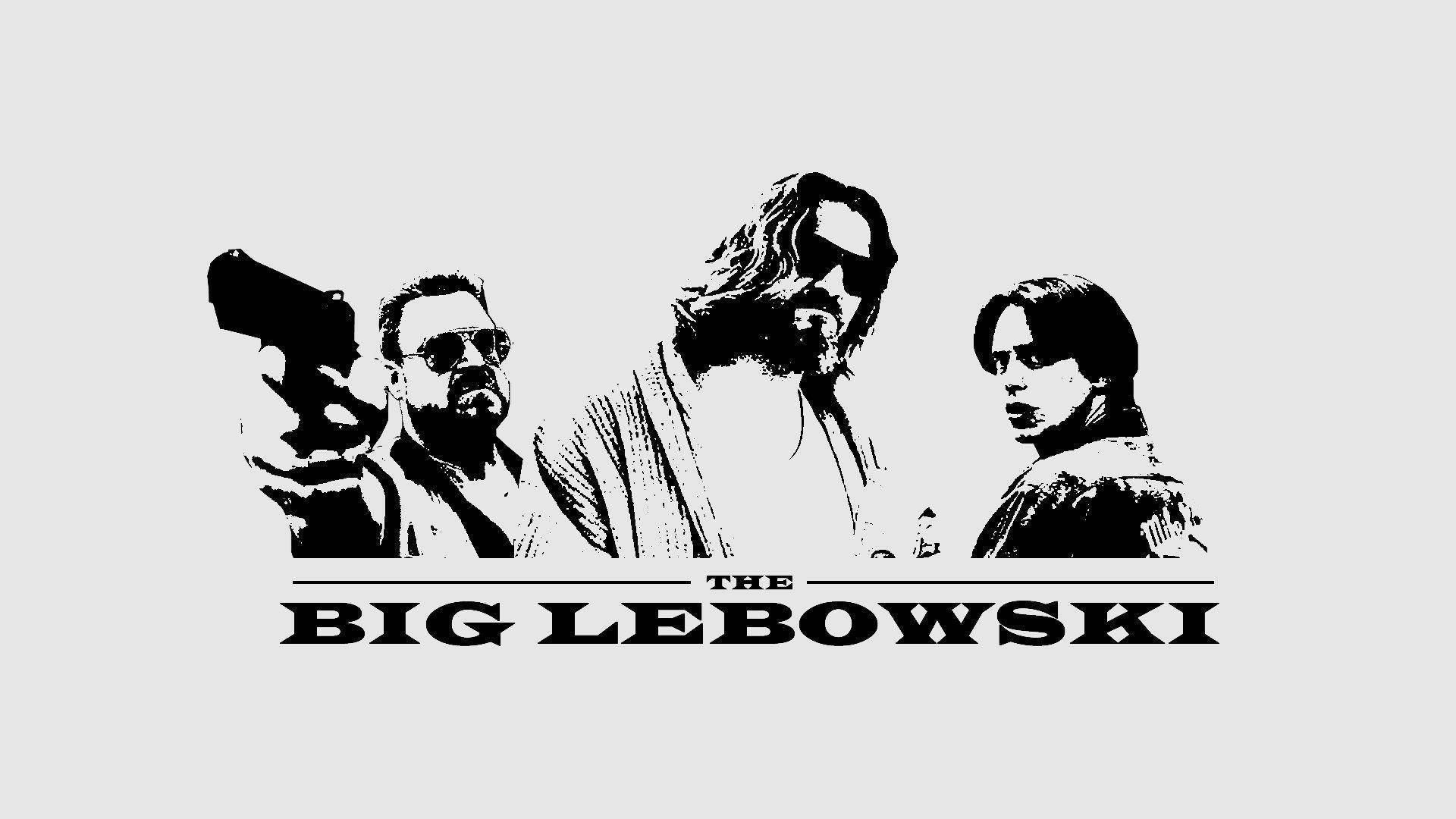 The Big Lebowski Movie Sketch Art Wallpaper