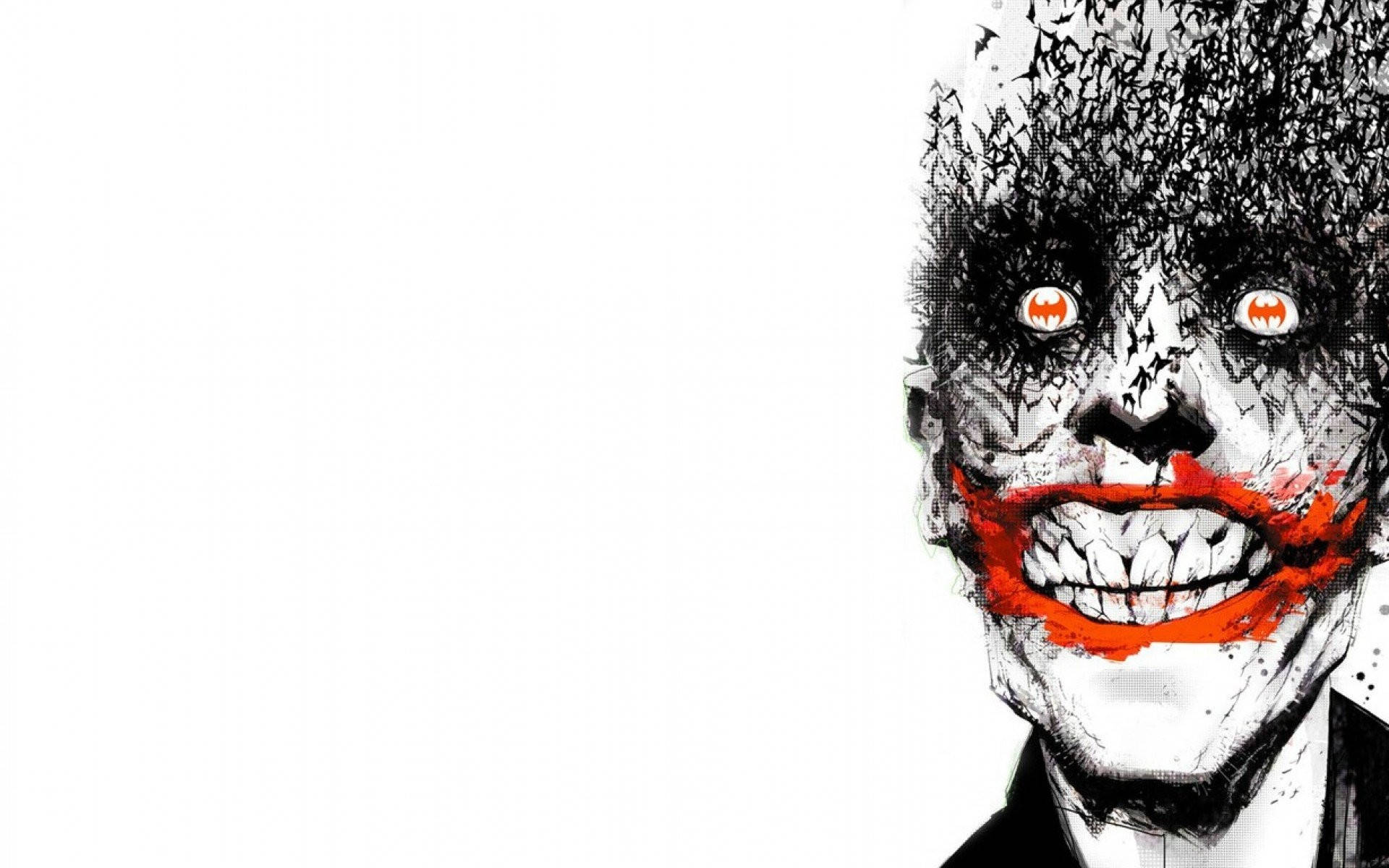The Black Mirror Joker Desktop Wallpaper