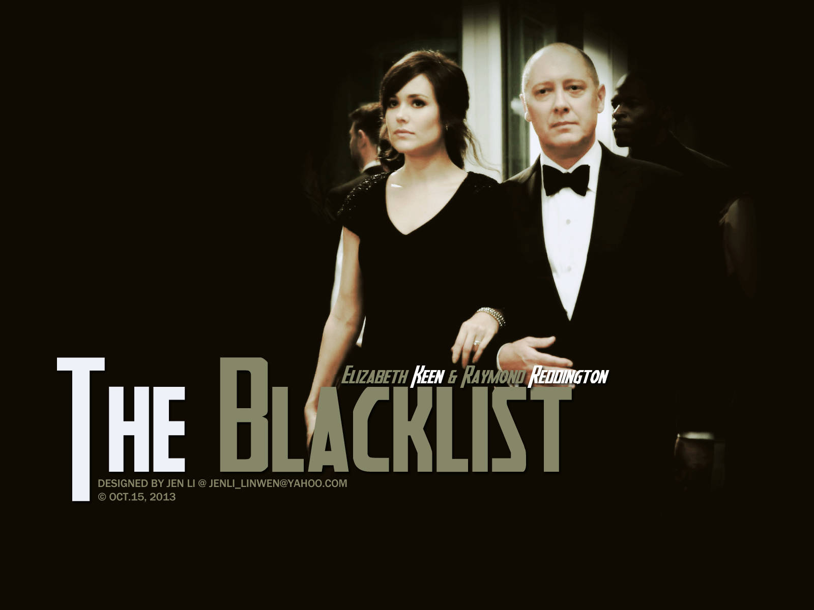 "Be a part of the blacklist movement, join us for an unforgettable experience" Wallpaper