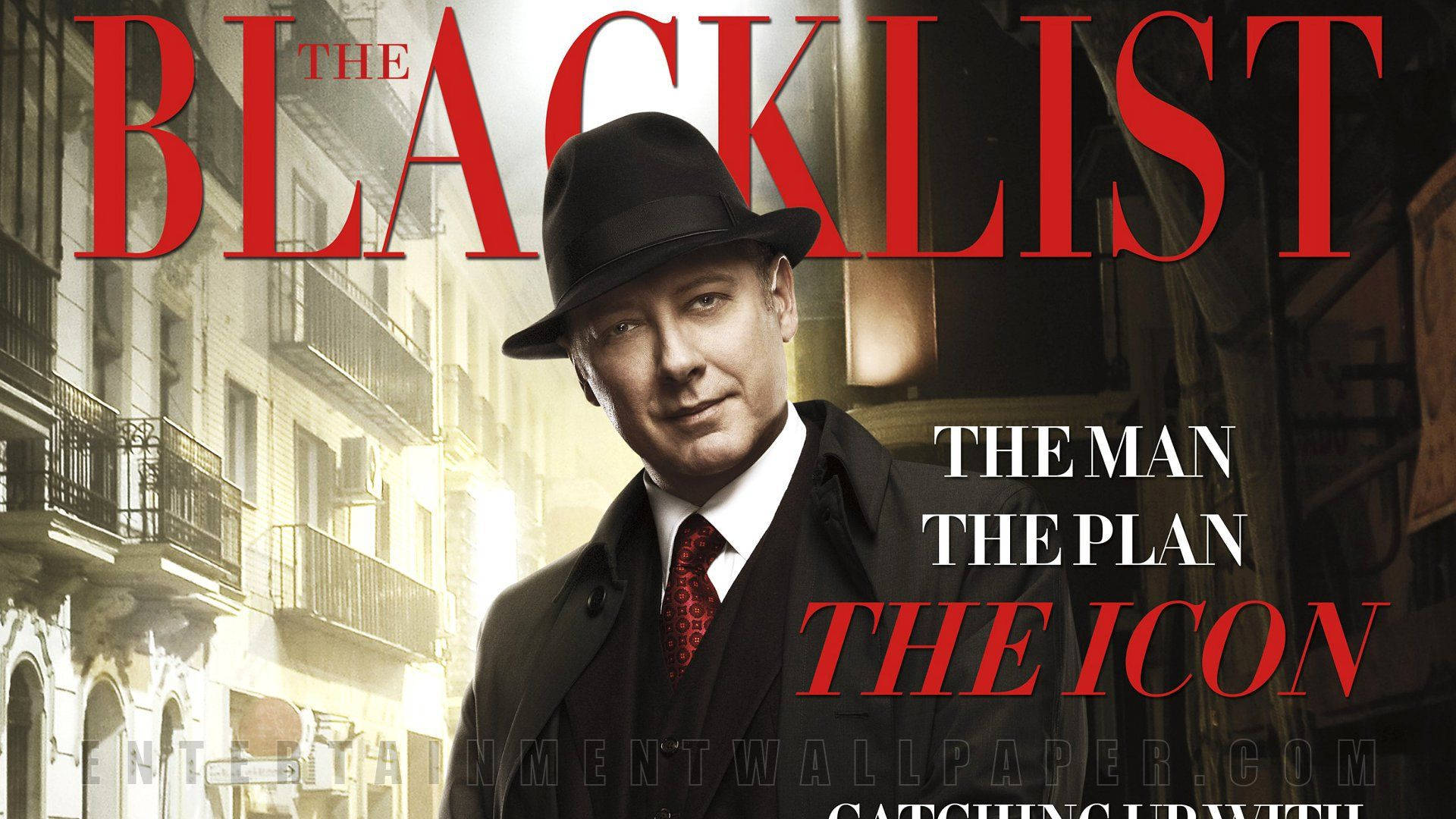 Raymond Reddington & FBI on the Cover of The Blacklist Magazine Wallpaper