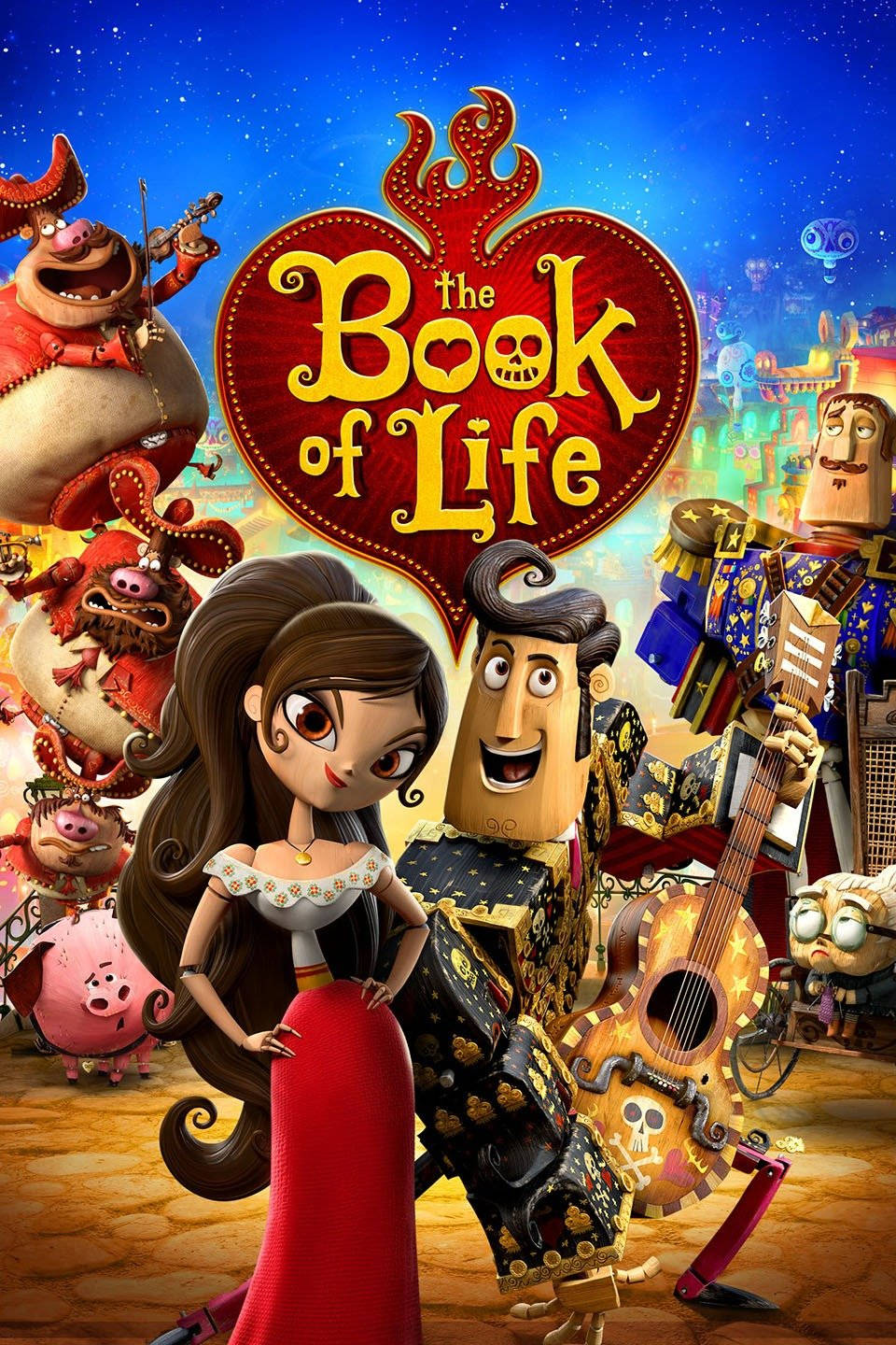 The Book Of Life Rocking Poster Wallpaper