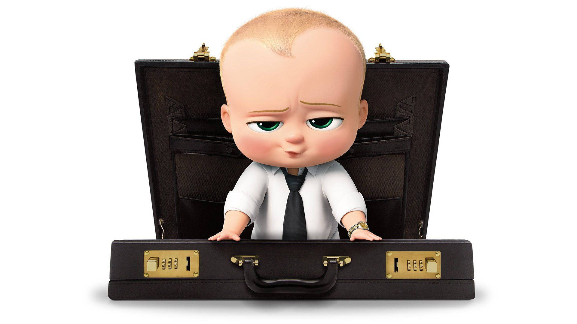 Download The Boss Baby In A Suitcase Wallpaper | Wallpapers.com