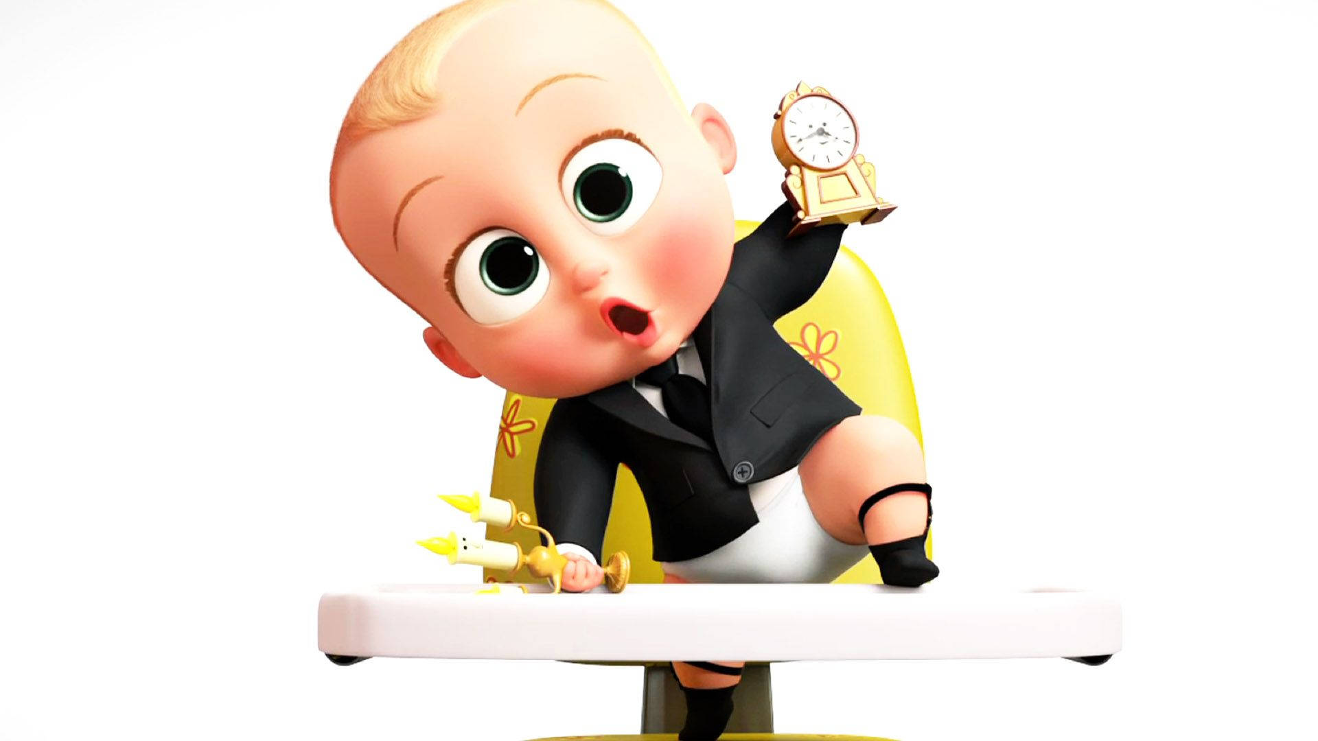 The Boss Baby On High Chair