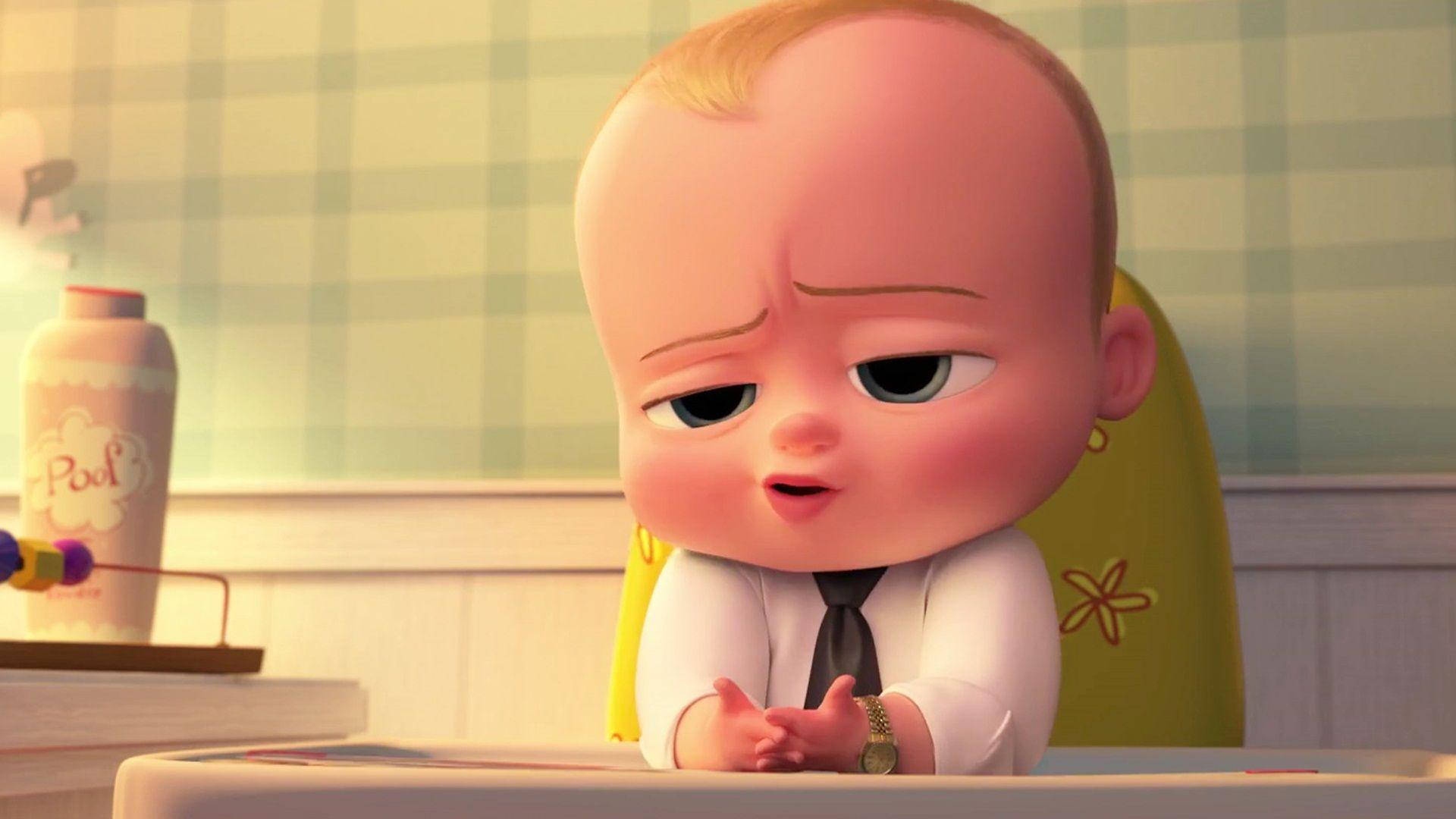The Boss Baby With Gold Watch