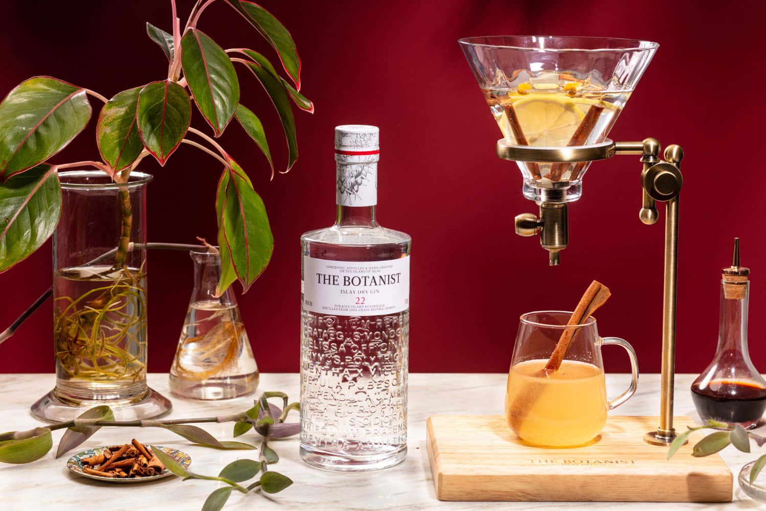 The Botanist Islay Dry Gin Alcoholic Drink Cocktail Ingredient Wallpaper
