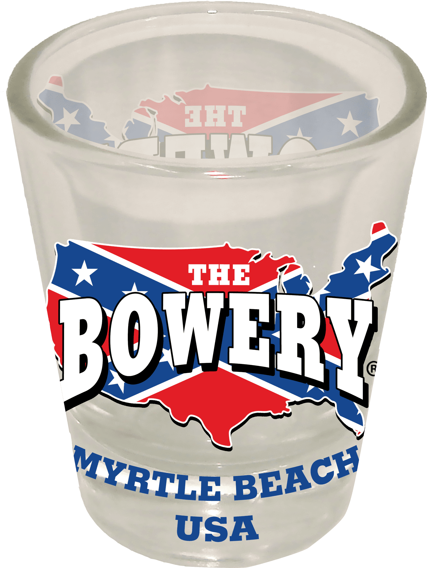 The Bowery Myrtle Beach U S A Glassware PNG