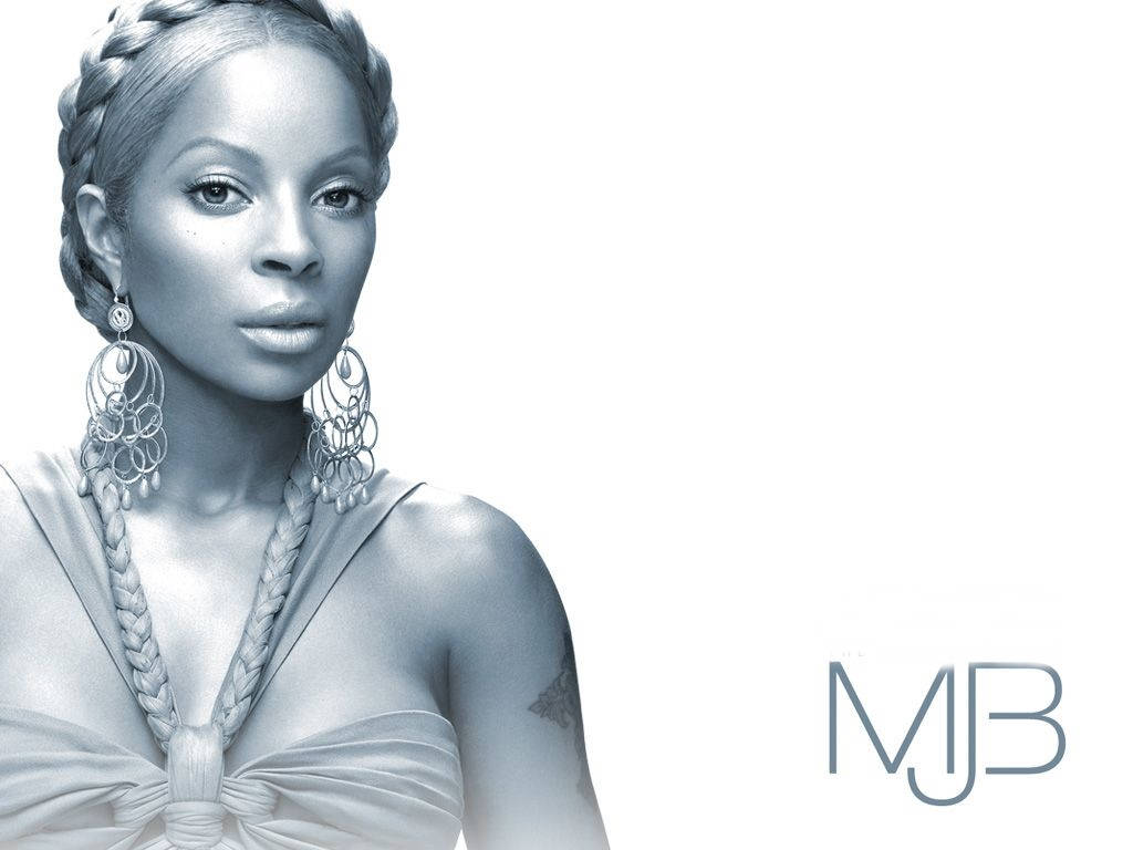The Breakthrough Album By American Singer Mary J. Blige Wallpaper