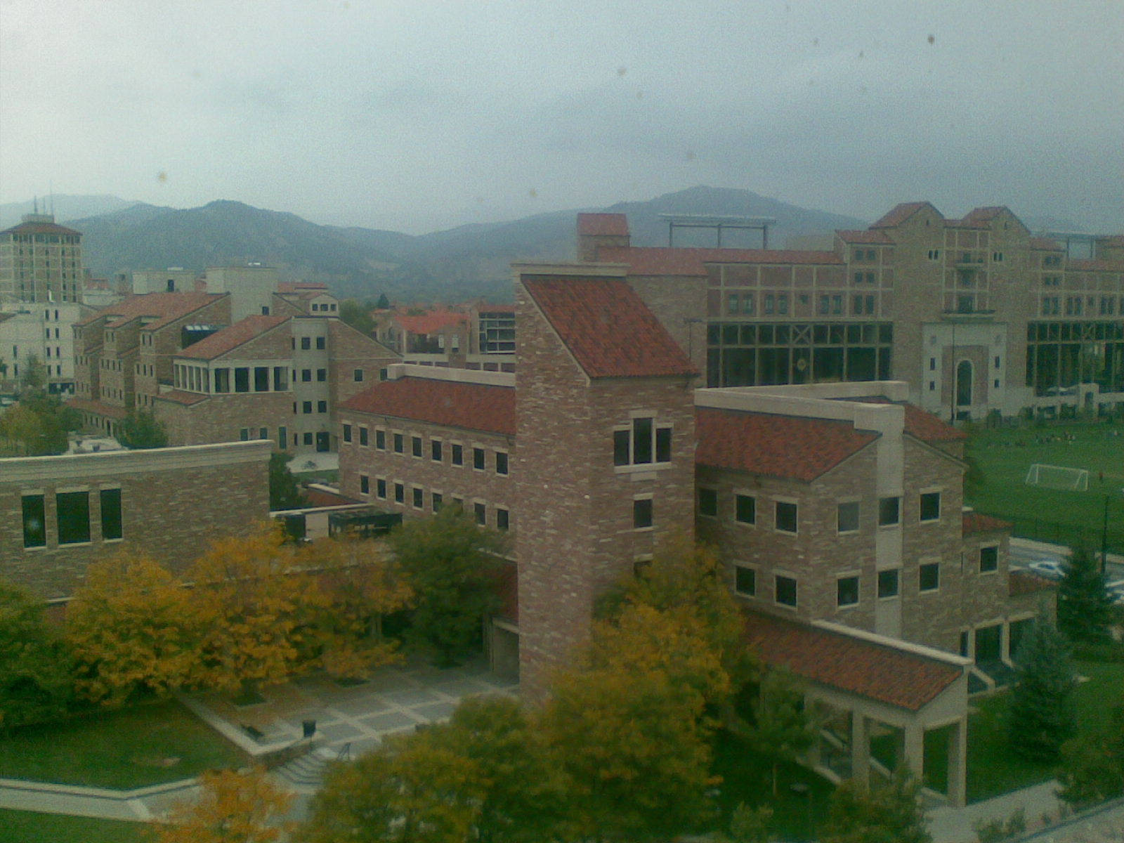 The Breathtaking View Of The University Of Colorado At Boulder Wallpaper