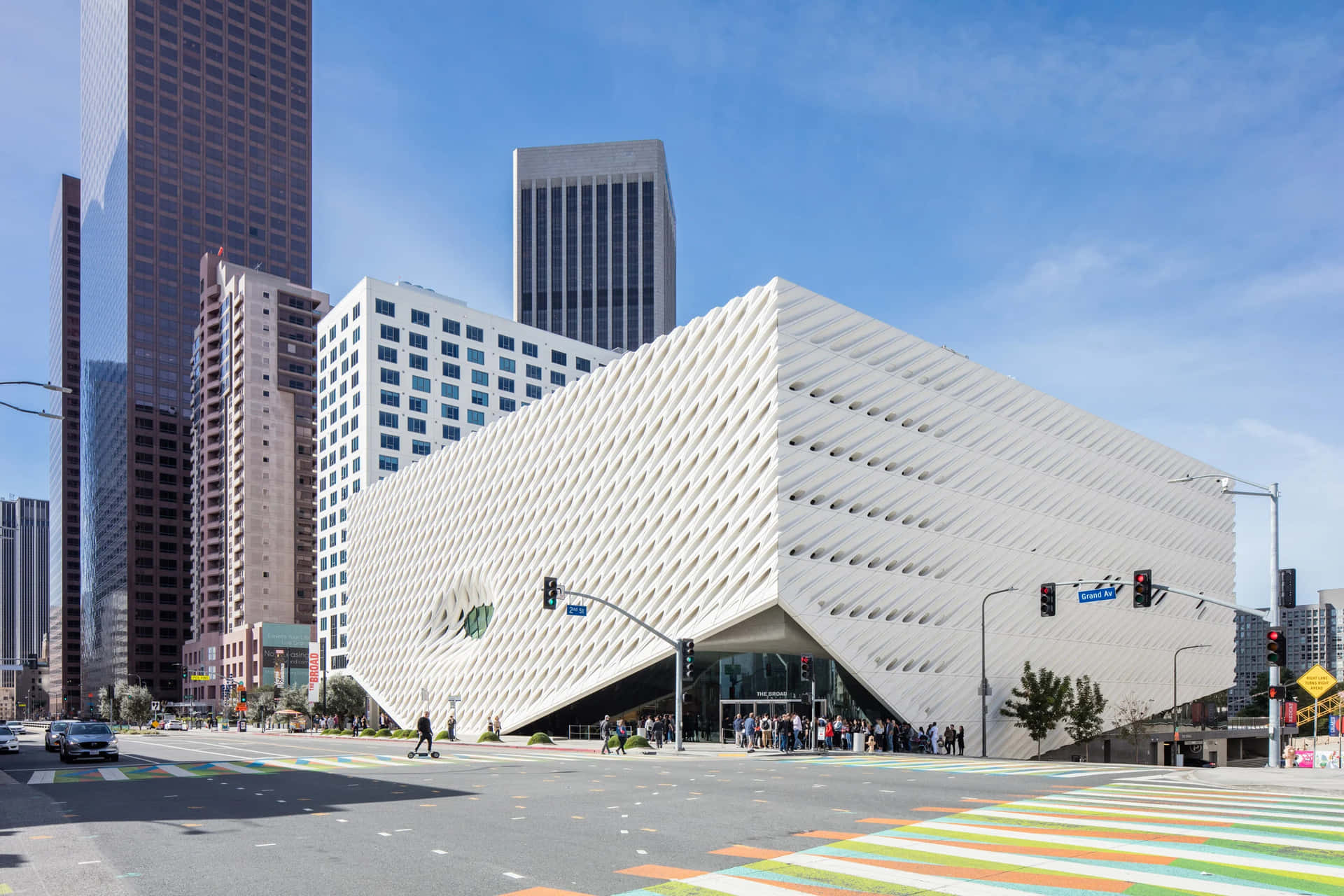 The Broad Museum Los Angeles Wallpaper