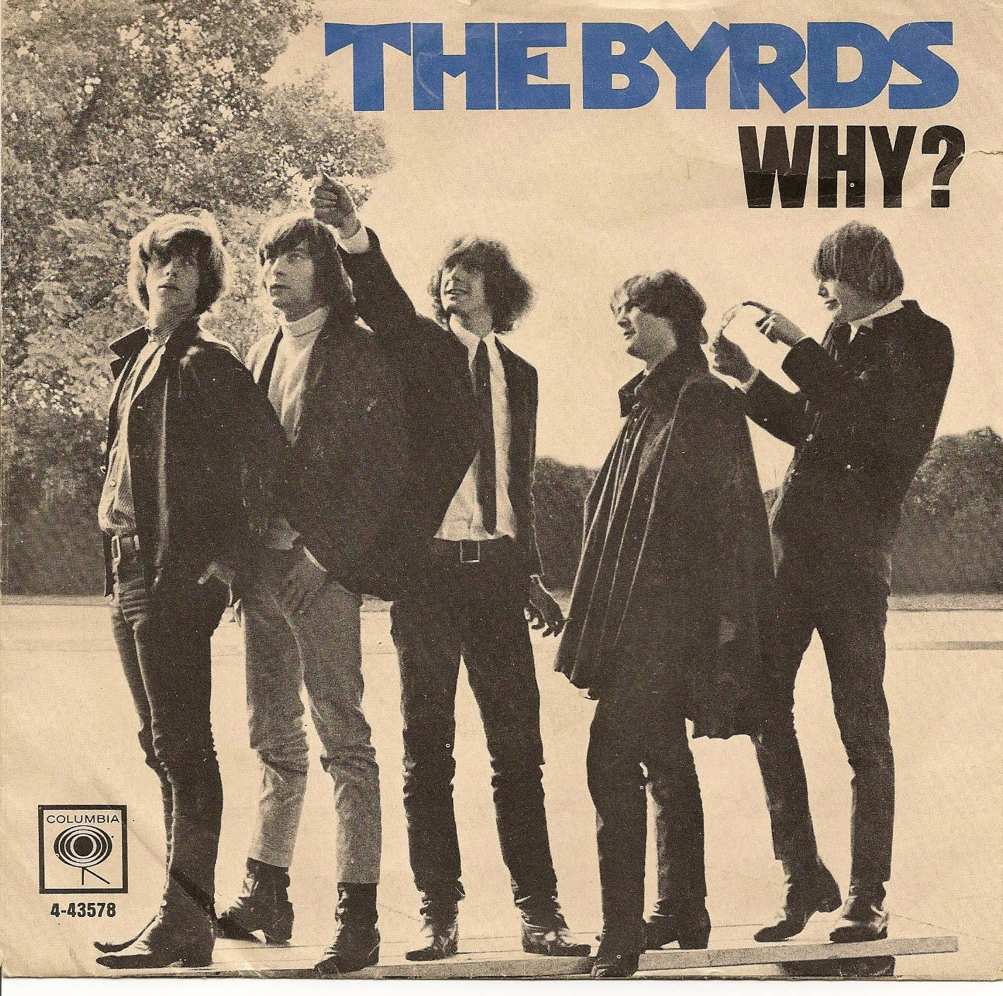 Den amerikanske rock band The Byrds Wallpaper