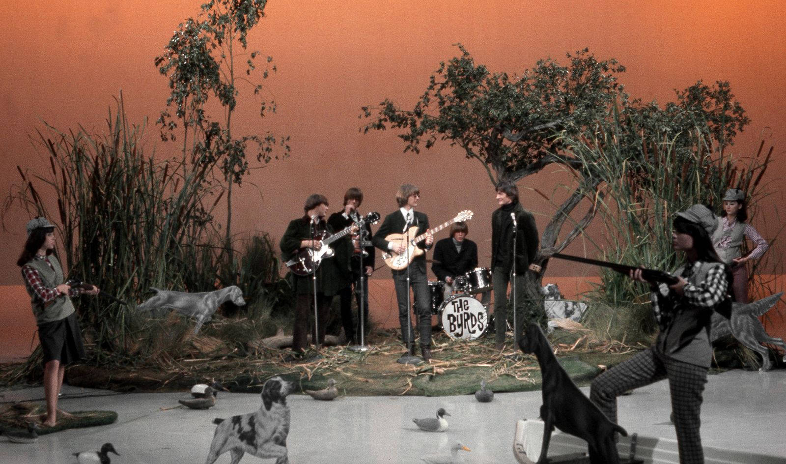 Labanda De Rock The Byrds De Los Años 60 Fondo de pantalla