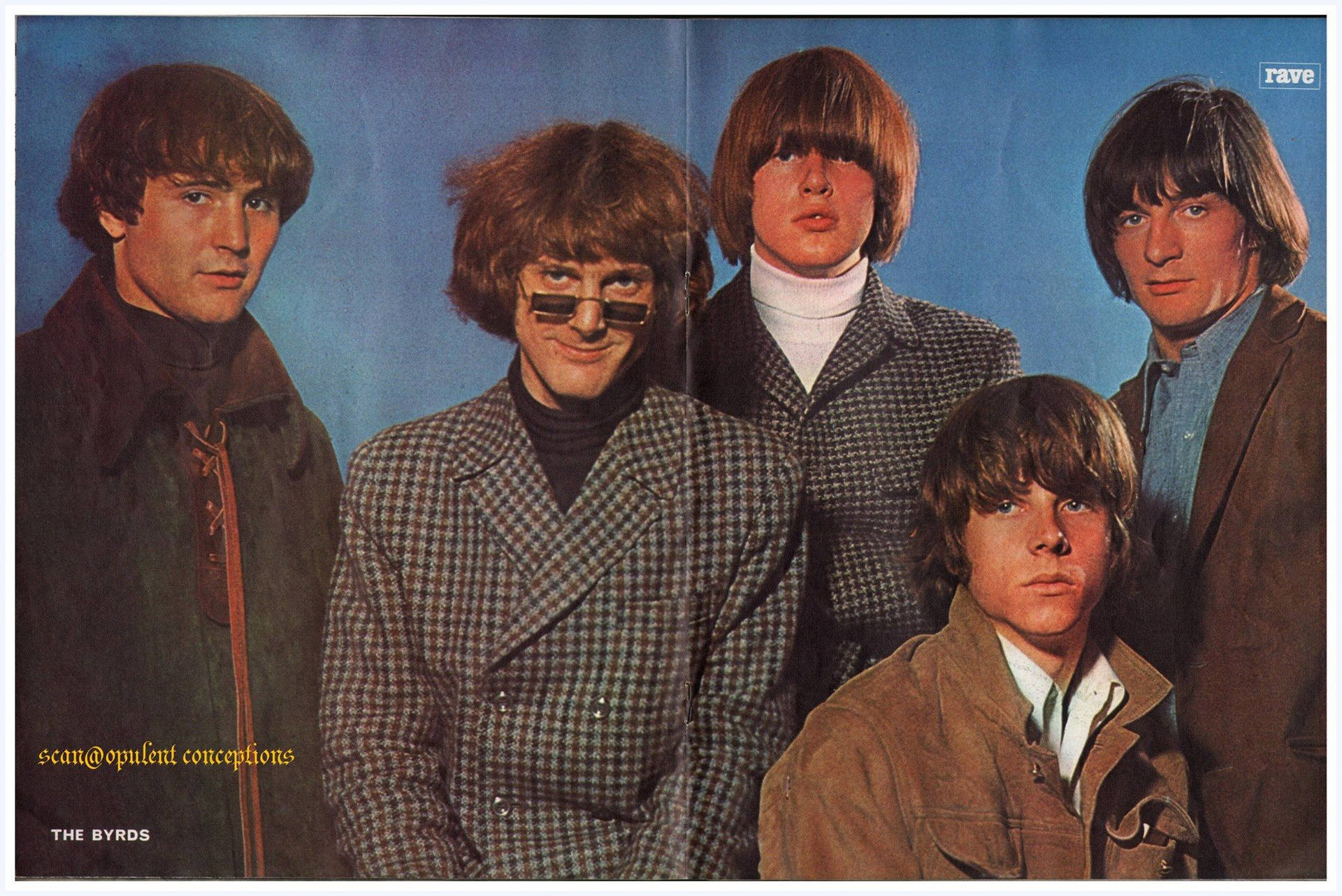 The Byrds Rock Band Members Wallpaper