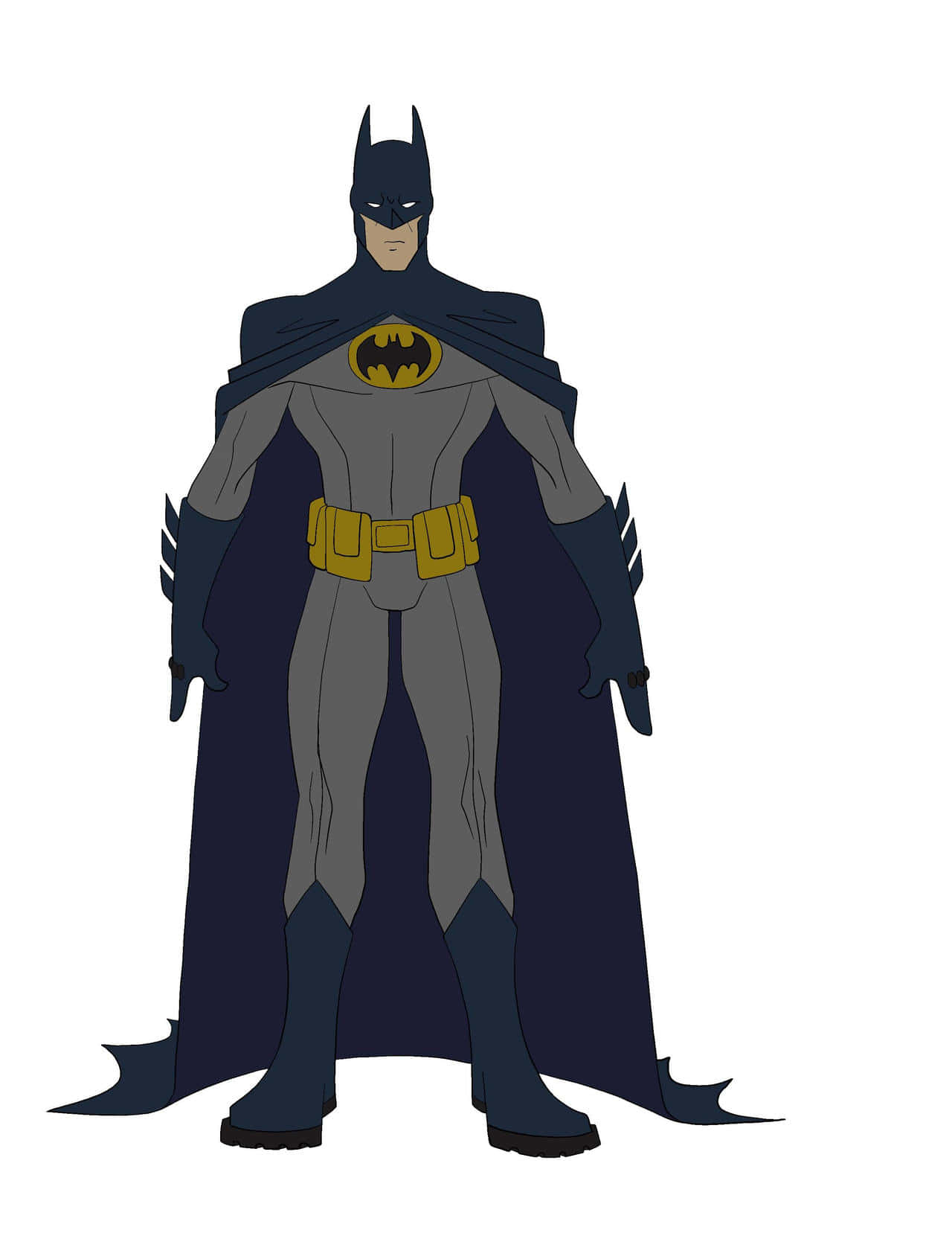 The Caped Crusader Standing Tall Wallpaper