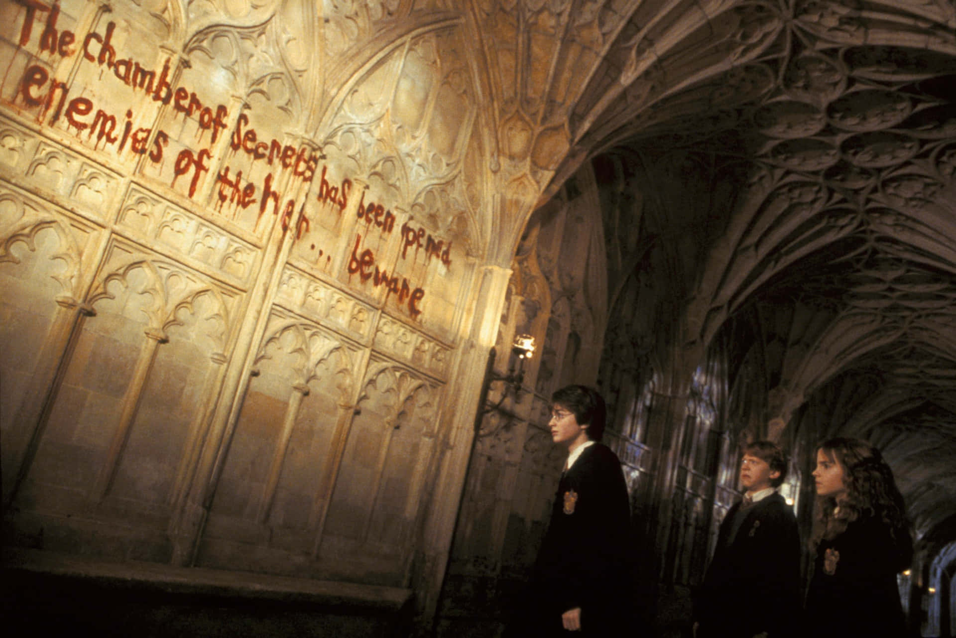 Visit the mysterious Chamber of Secrets and explore what lies beyond Wallpaper