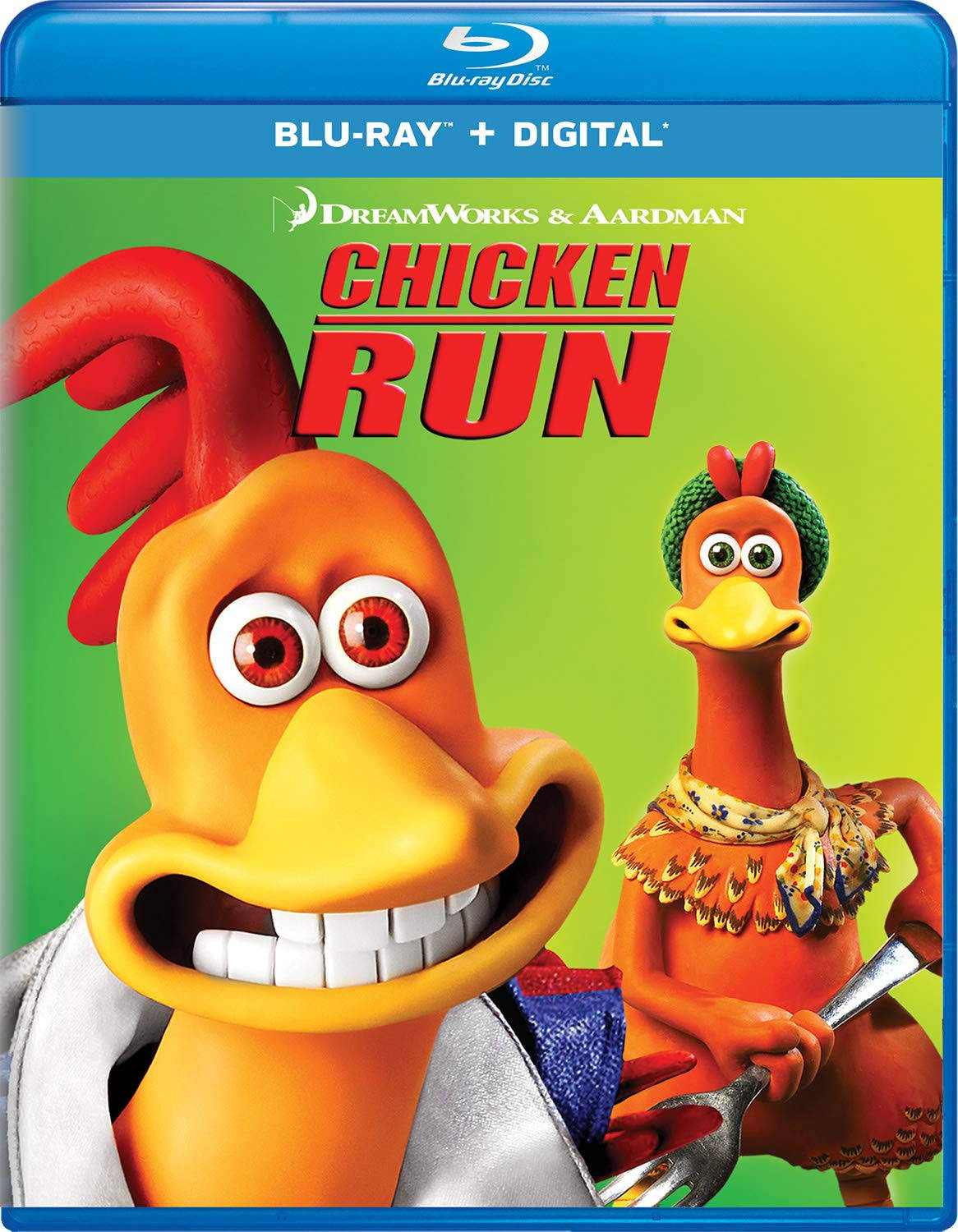 The Chicken Run Blu-ray Disc Cover Wallpaper