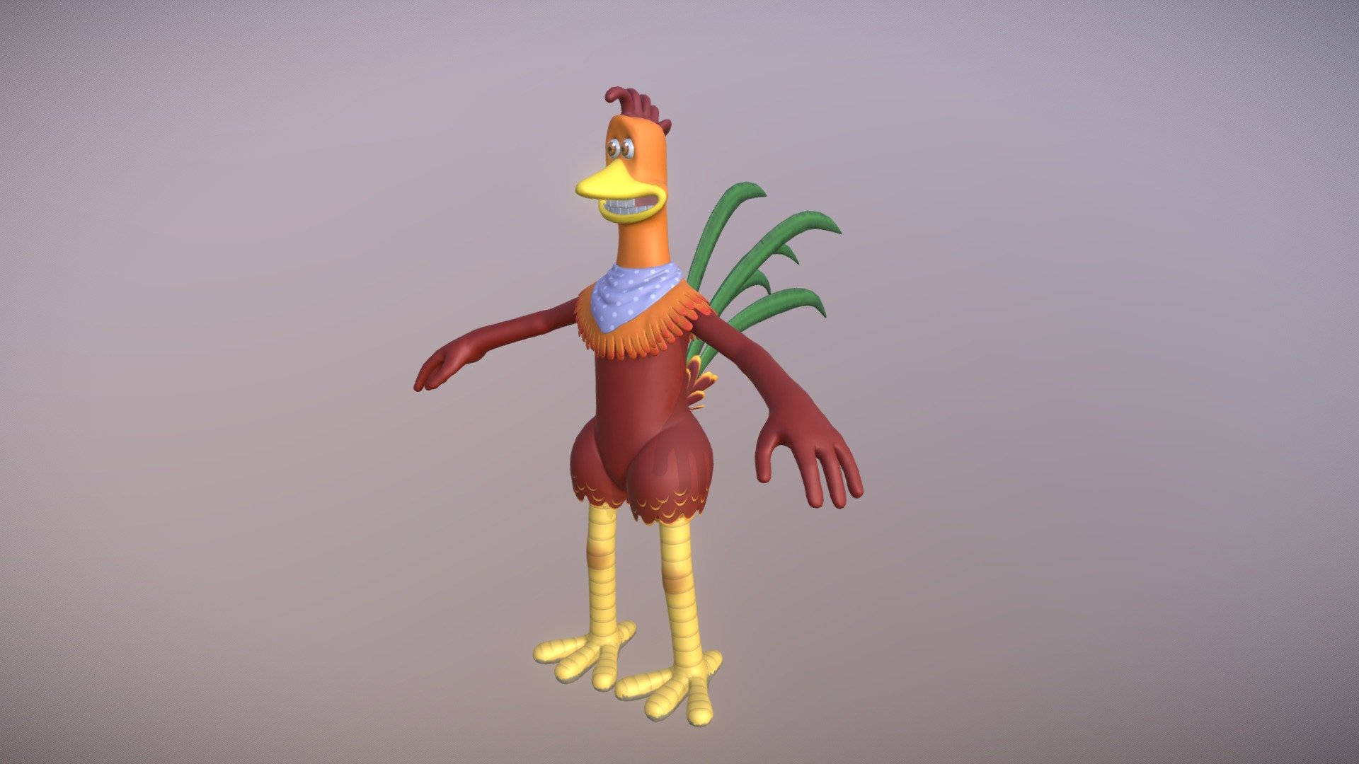 The Chicken Run Digital Art Wallpaper