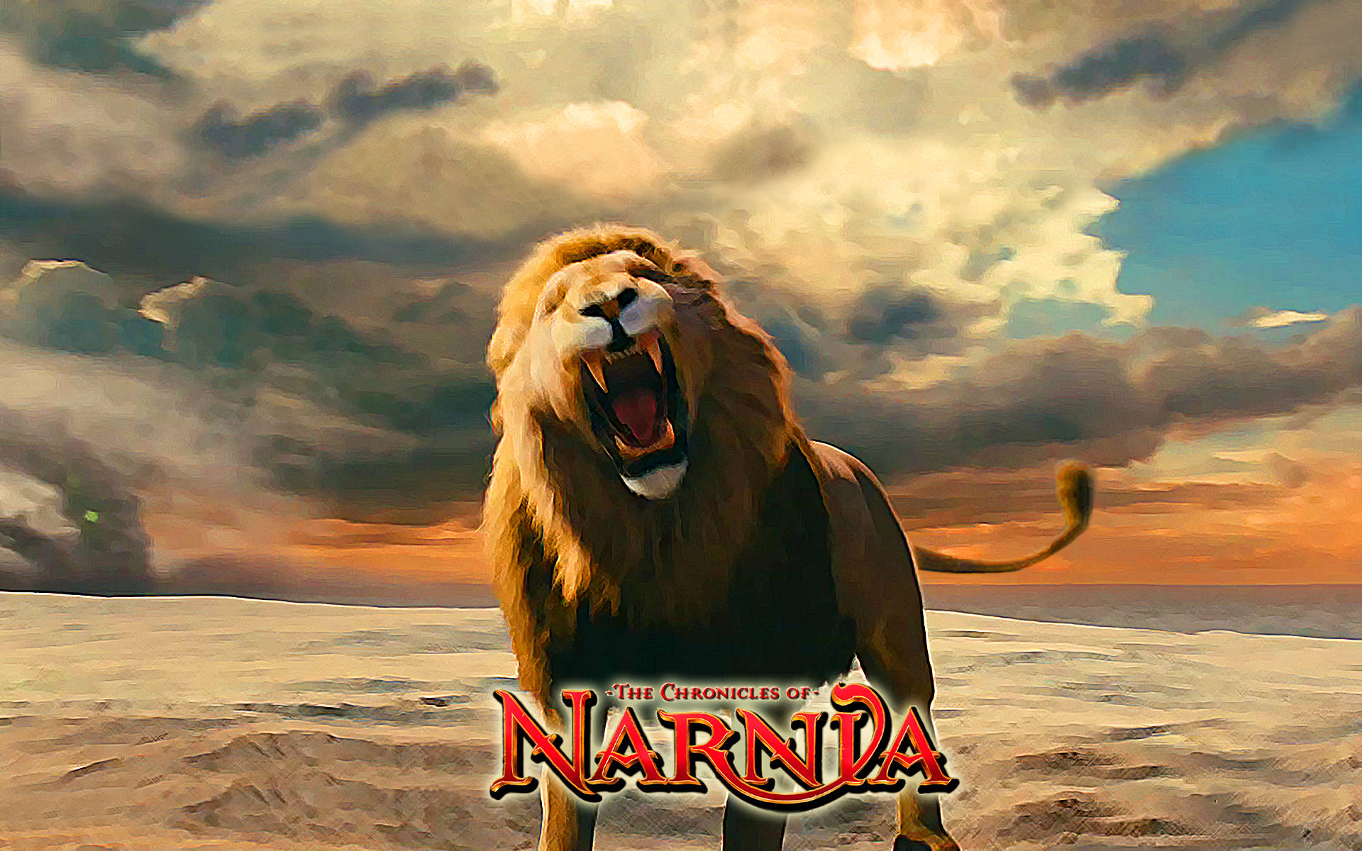 The Chronicles Of Narnia Aslan Art Wallpaper