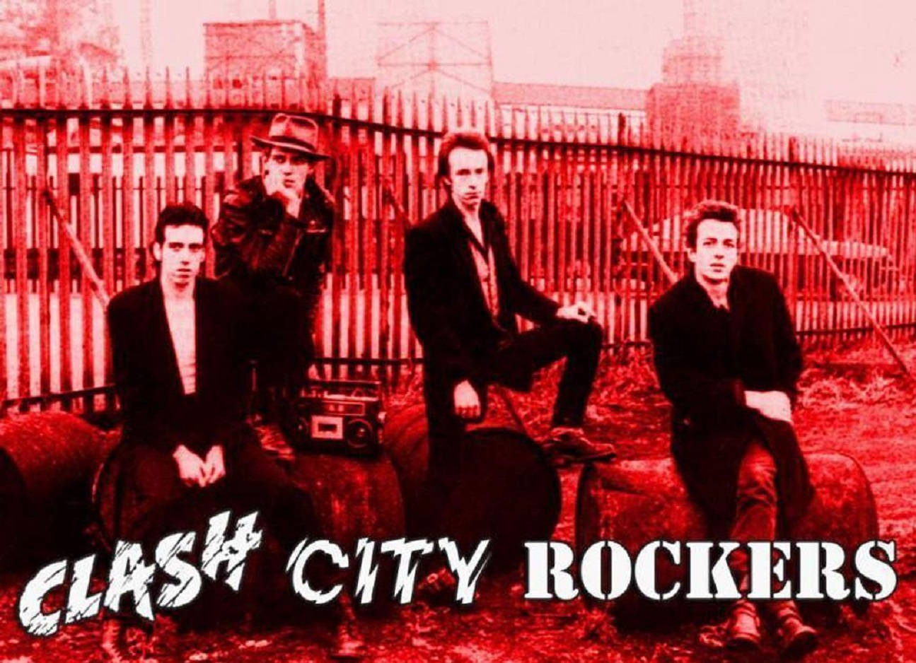 The Clash City Rockers Album Cover Wallpaper