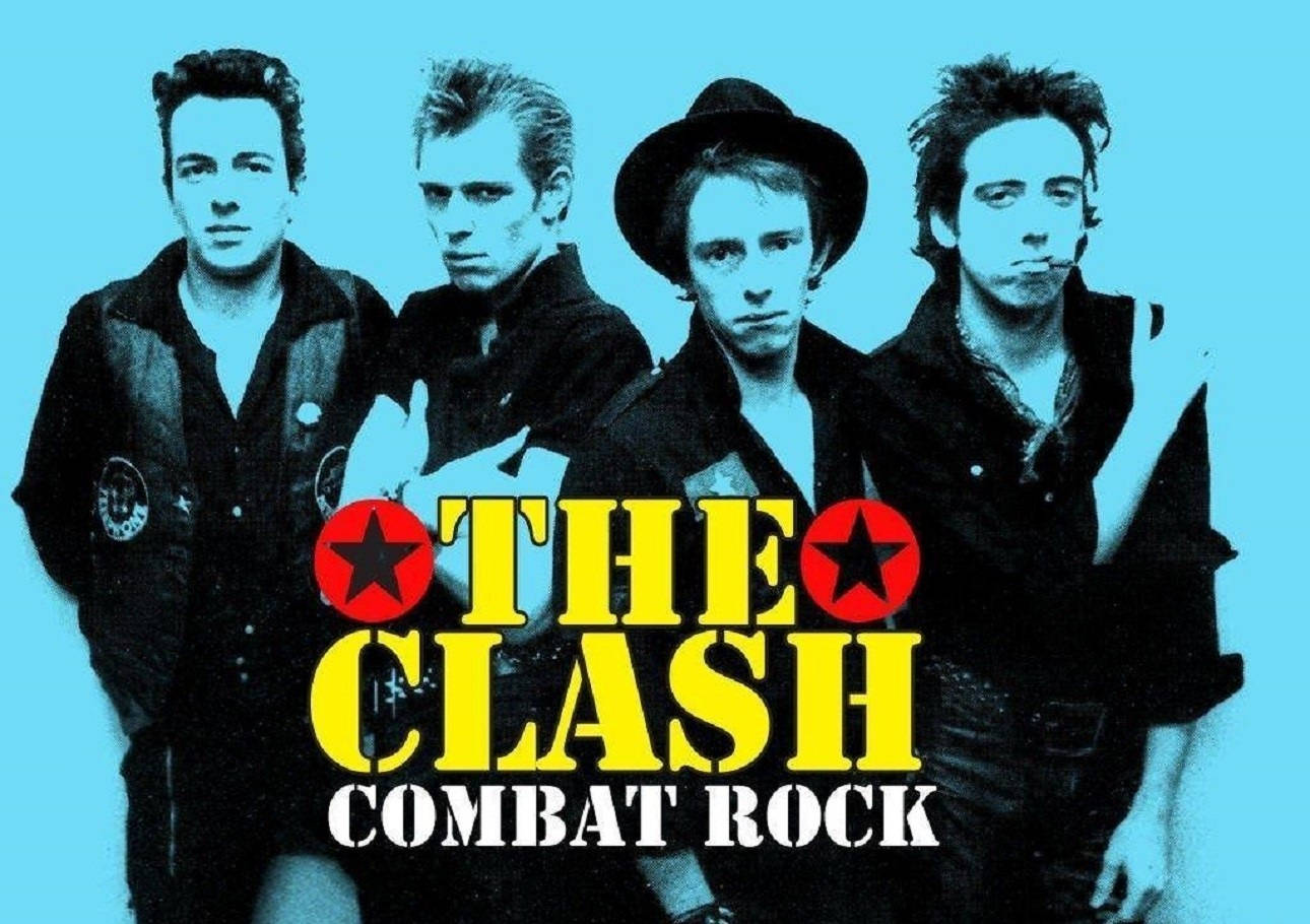 The Clash Combat Rock Album Cover Wallpaper