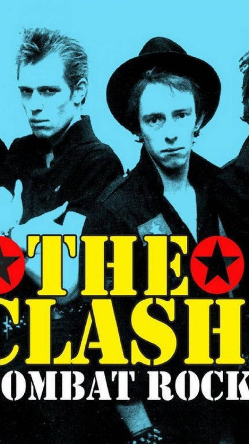 The Clash Combat Rock Studio Album Wallpaper