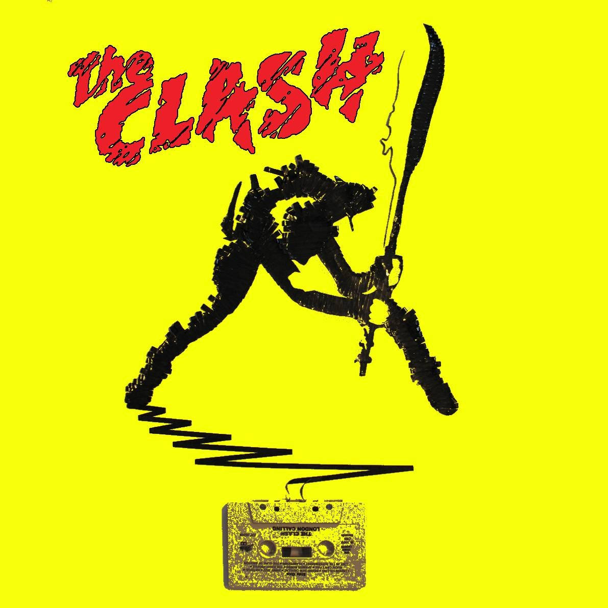 The Clash London Calling Album Cover Art Wallpaper