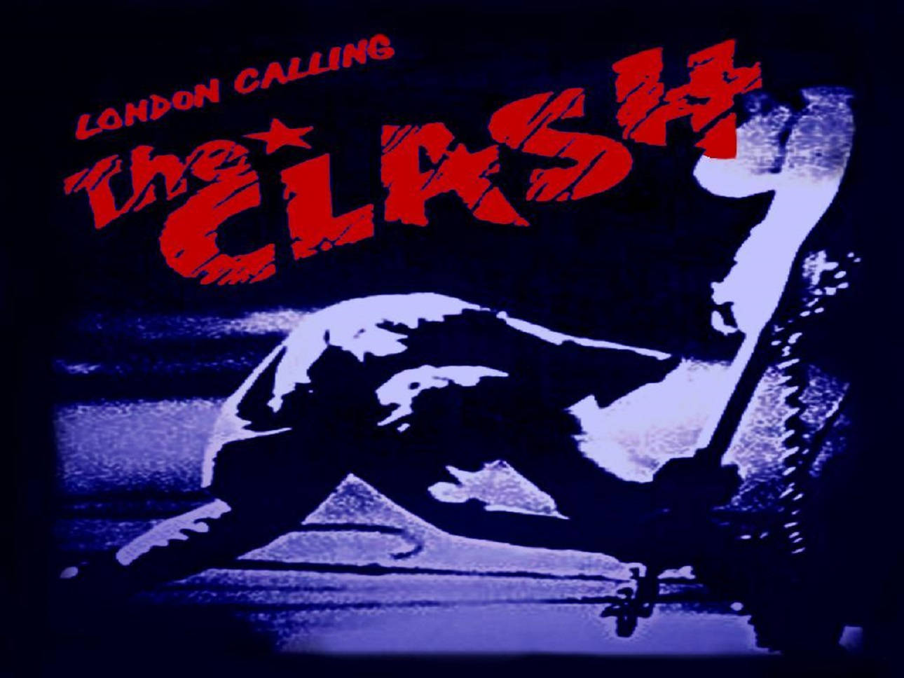 The Clash London Calling Album Wallpaper