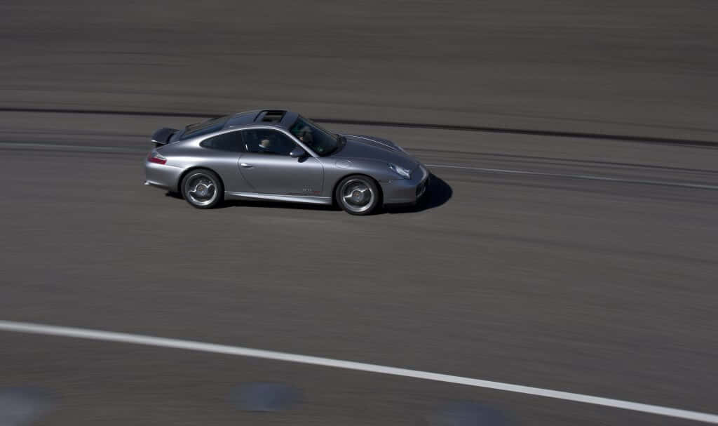 "the Classic Porsche 996 - A Blend Of Speed And Luxury" Wallpaper