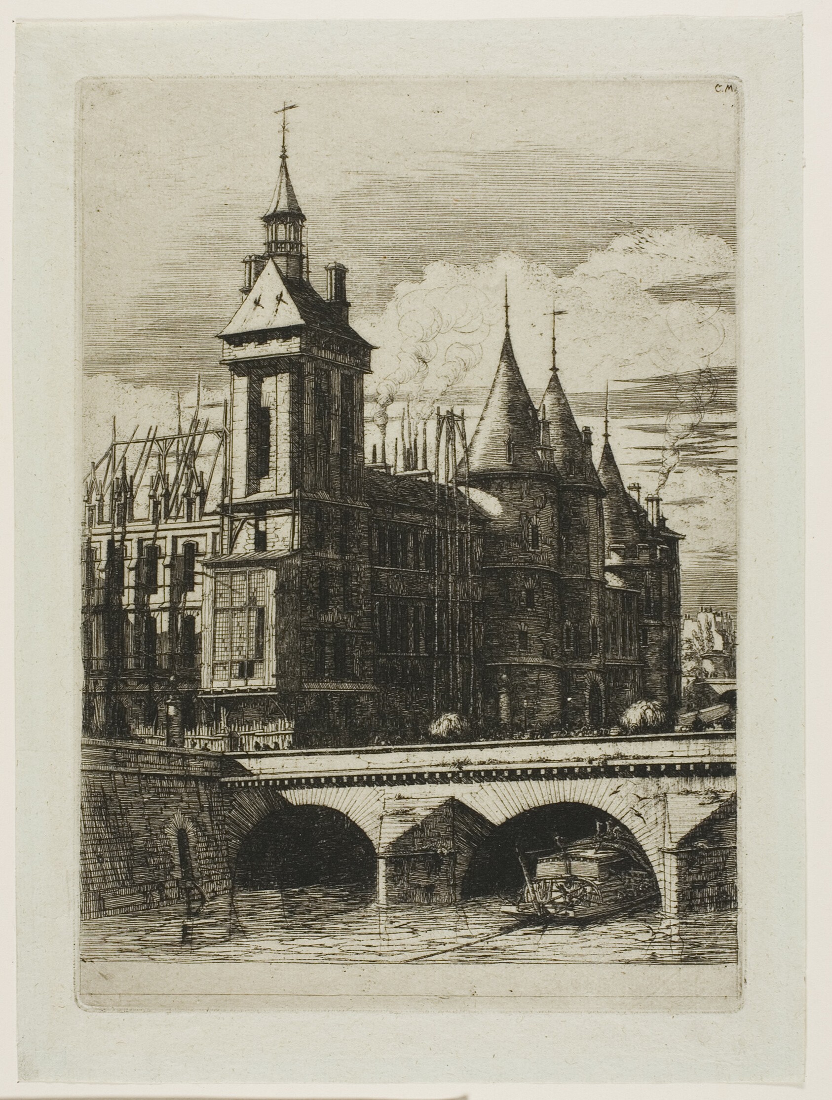The Clock Tower, Paris Wallpaper